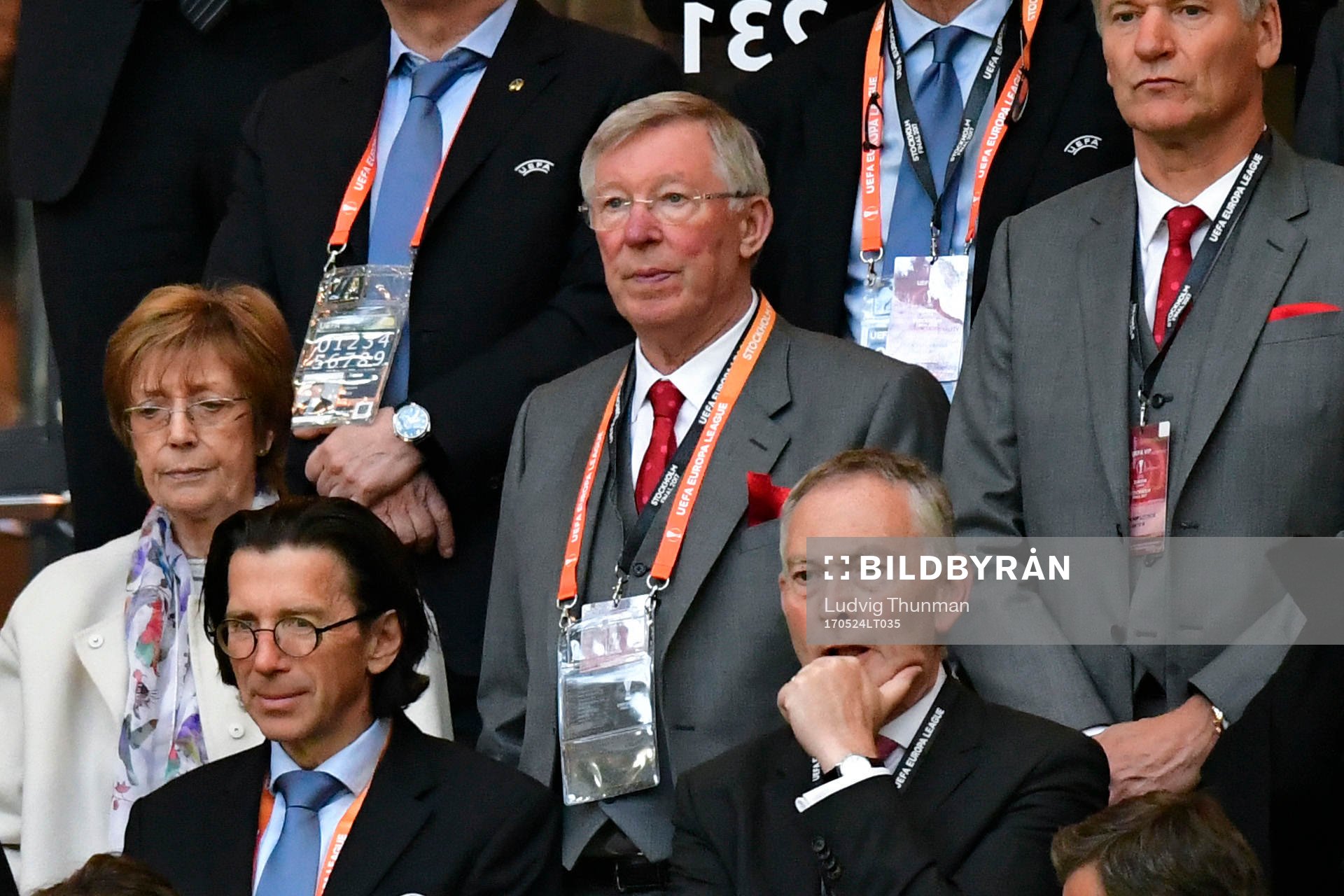 Manchester Uniteds före detta tränare Sir Alex Ferguson