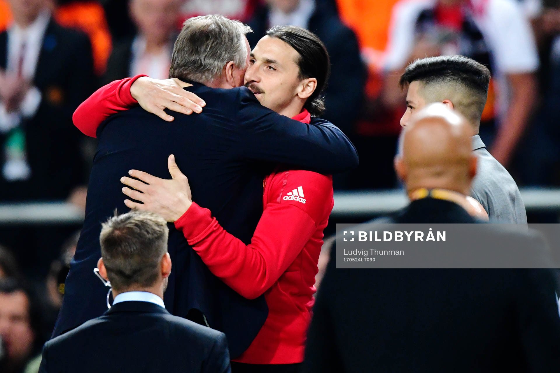 Manchester Uniteds Zlatan Ibrahimovic kramar om Svenska