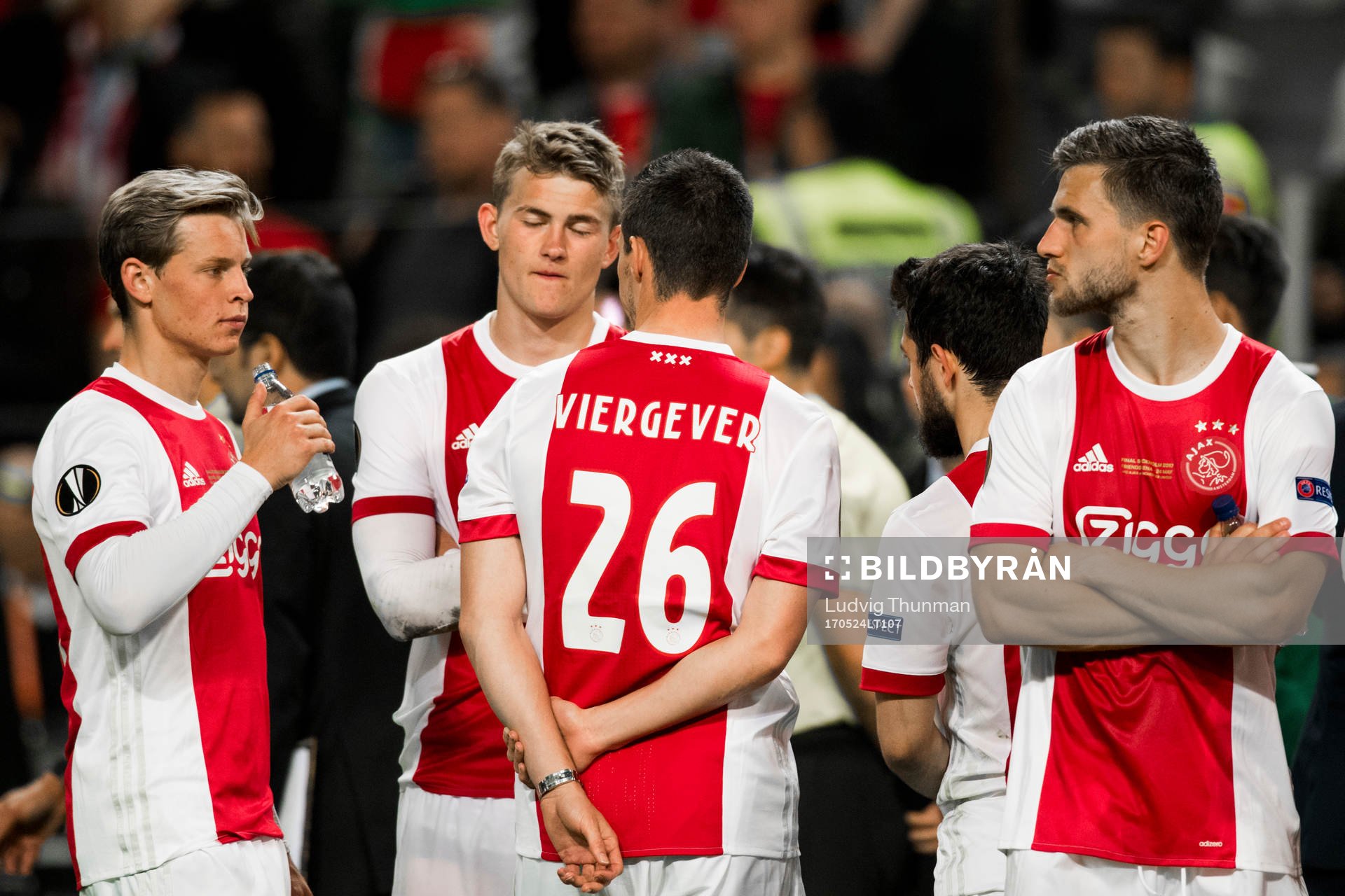 Ajax spelare deppar