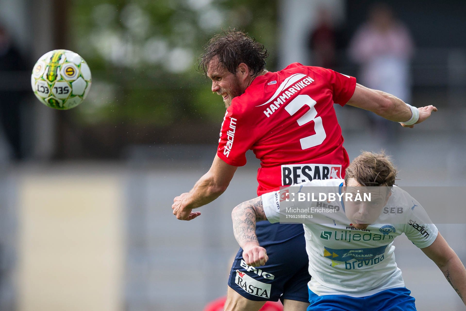 Örgrytes Johan Elmander når högst