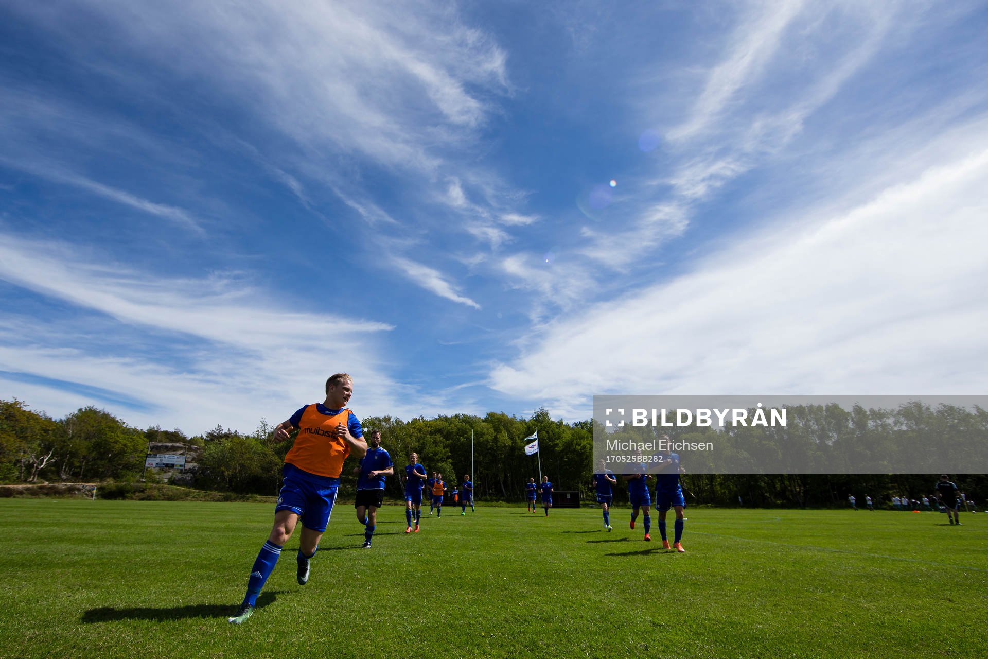 under fotbollsmatchen i Div 5 mellan Styrsö och Donsö