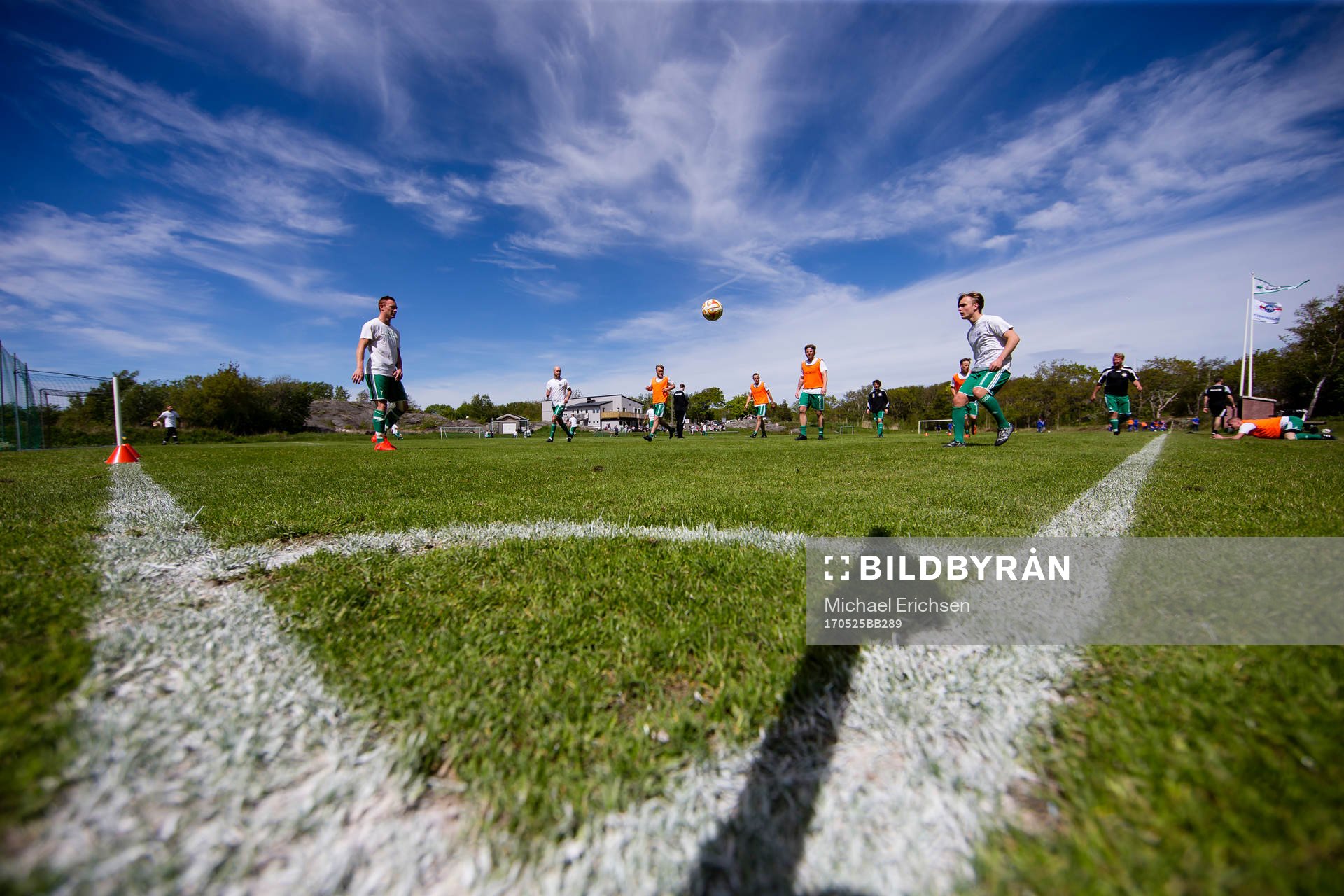 under fotbollsmatchen i Div 5 mellan Styrsö och Donsö