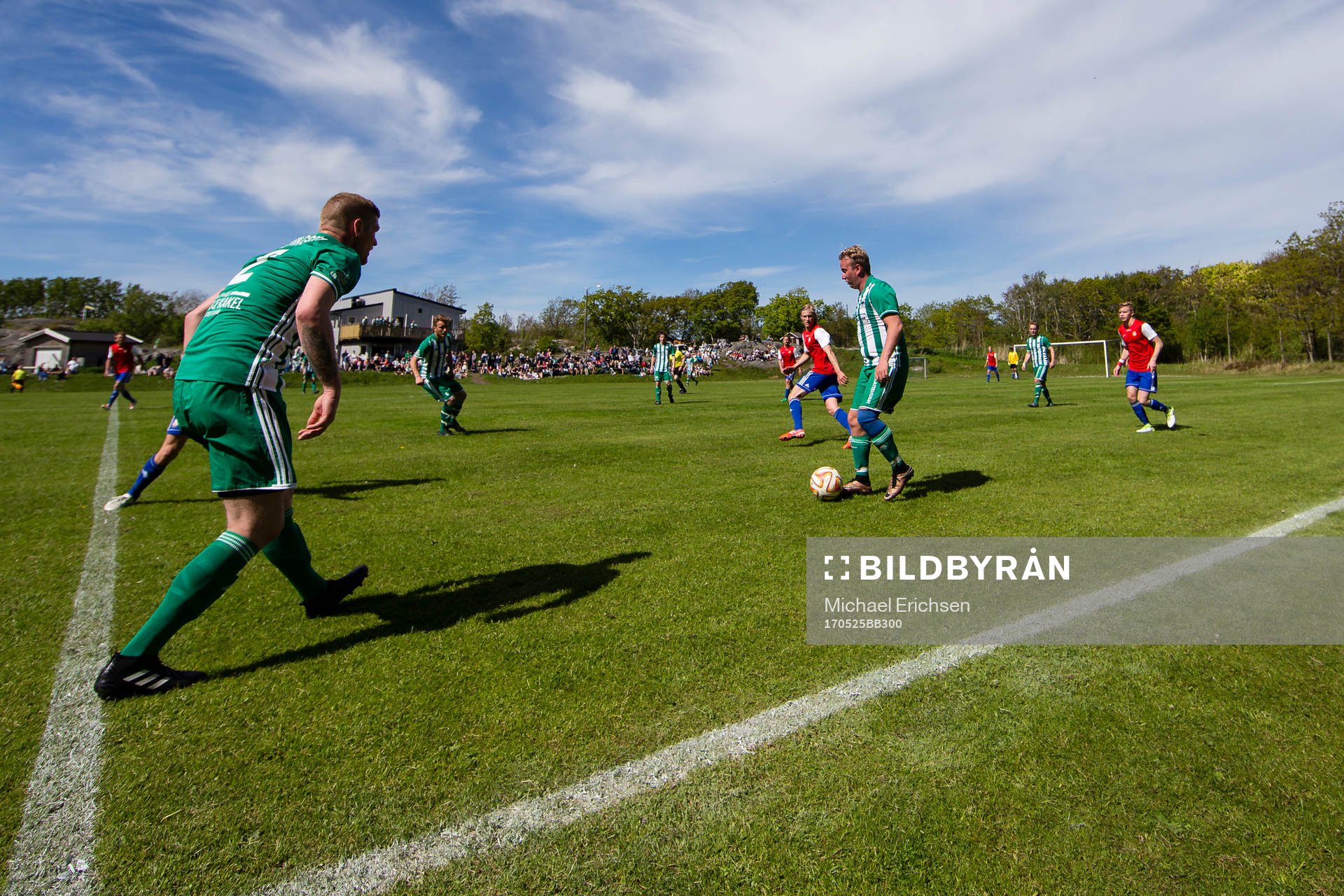 under fotbollsmatchen i Div 5 mellan Styrsö och Donsö
