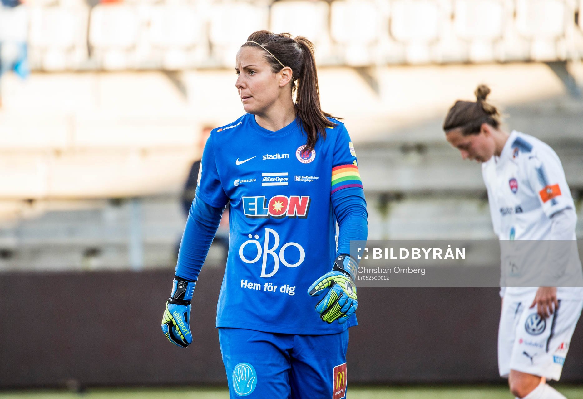 Örebros målvakt Carola Söberg