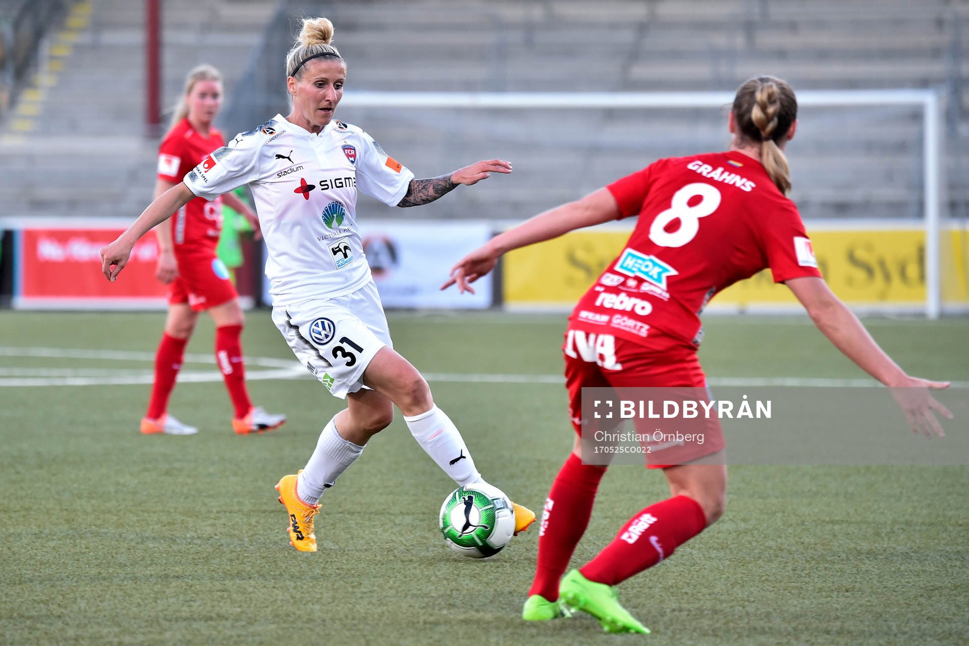 Rosengårds Anja Mittag och Örebros Hanne Gråhns