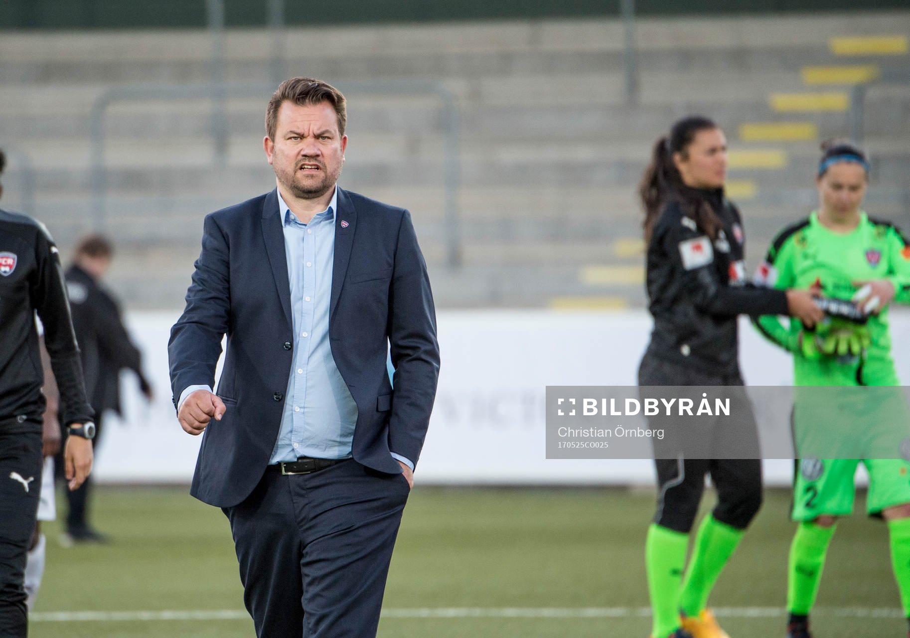 Rosengårds tränare Jack Majgaard Jensen deppar
