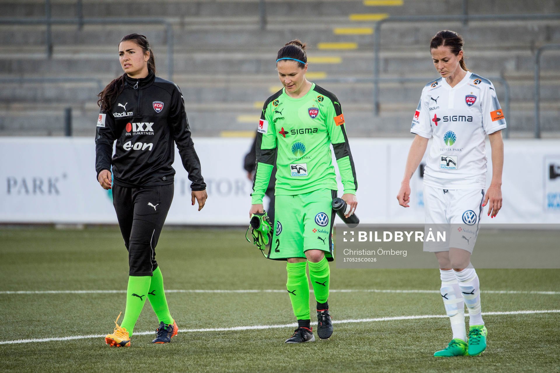Rosengårds målvakt Zecira Musovic, målvakt Erin McLeod