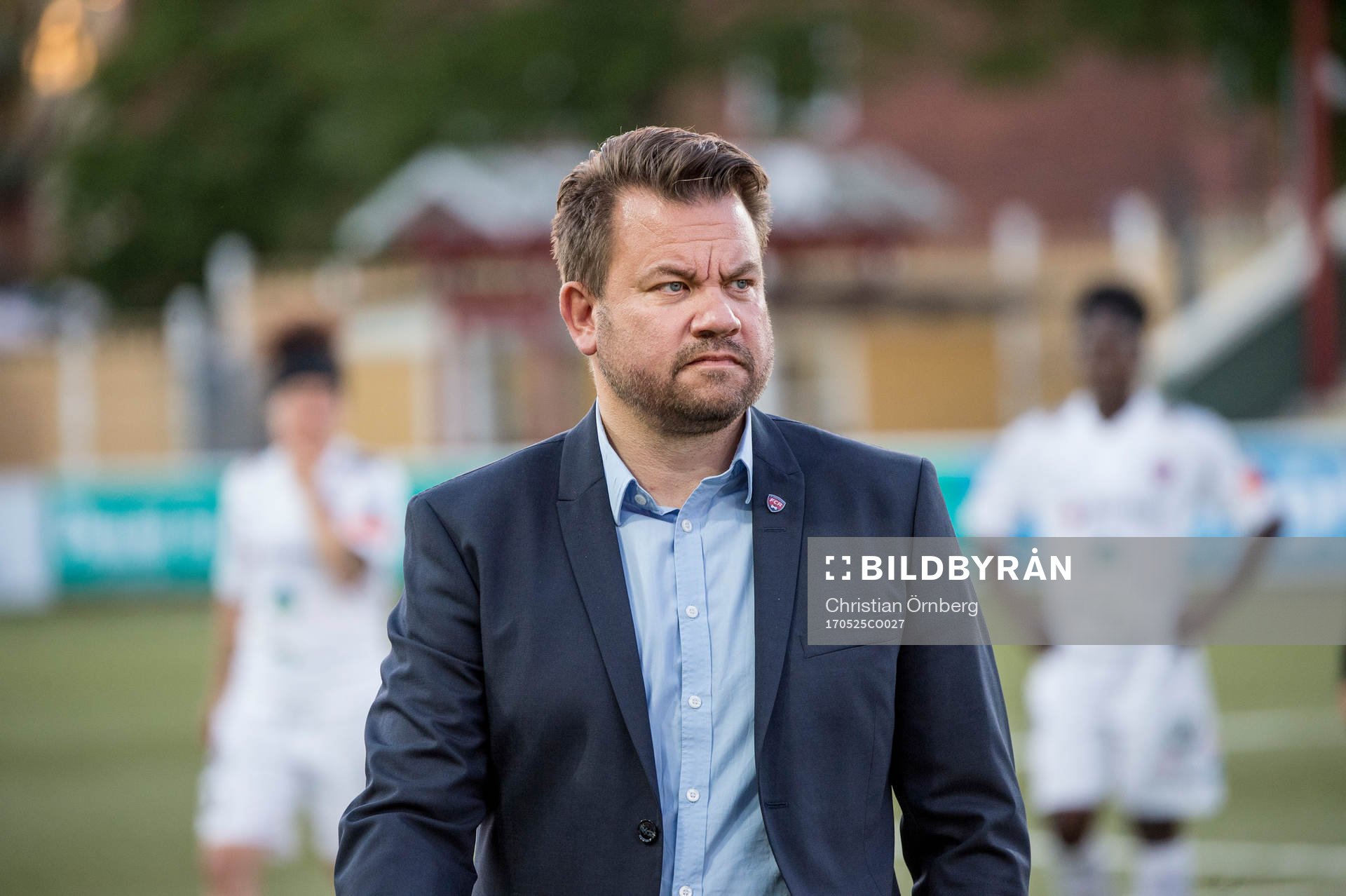 Rosengårds tränare Jack Majgaard Jensen deppar