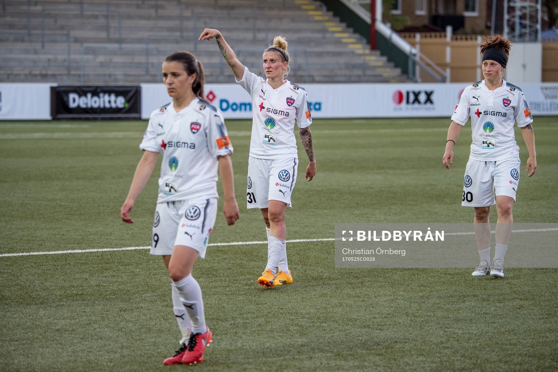 Rosengårds Iva Landeka, Anja Mittag och Ella Masar McLeod
