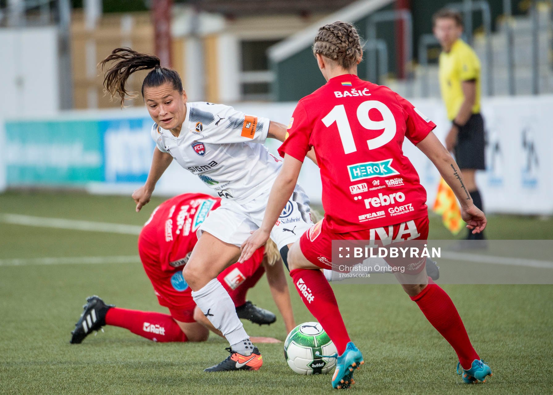 Rosengårds Alexandra Lowe Riley mot Örebros Lejla Basic