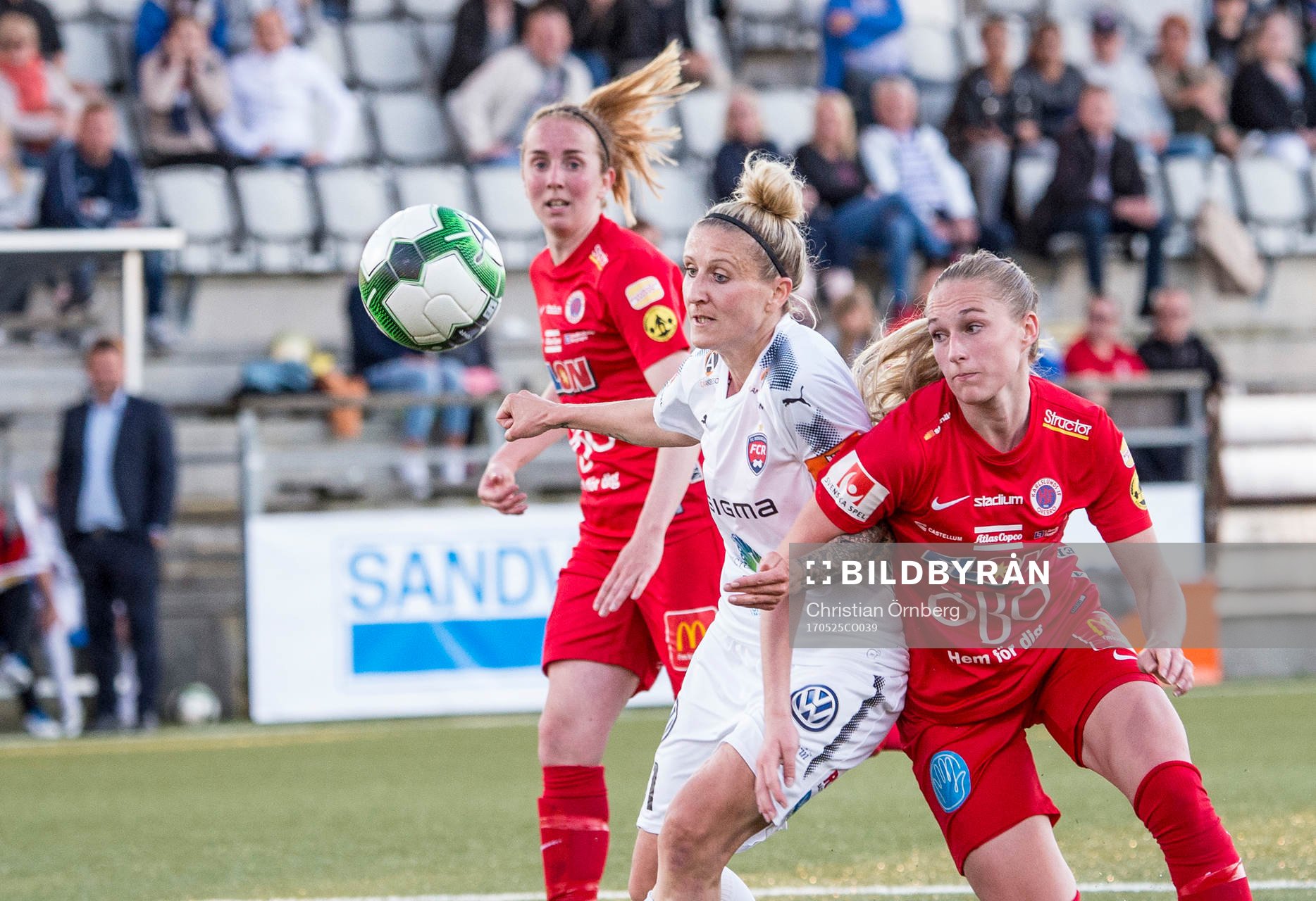 Rosengårds Anja Mittag mot Örebros Emelie Andersson