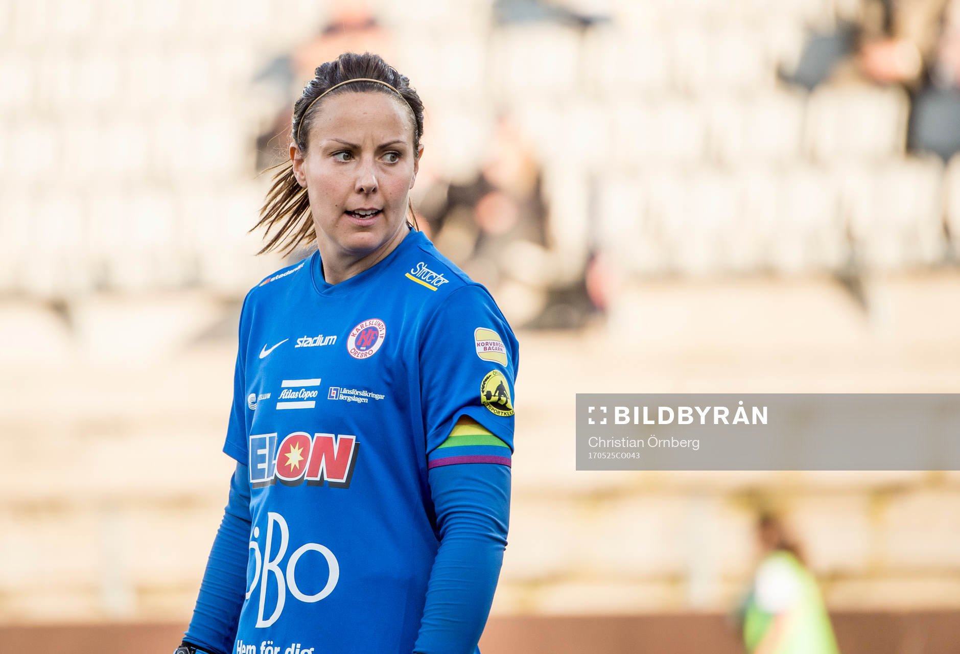 Örebros målvakt Carola Söberg