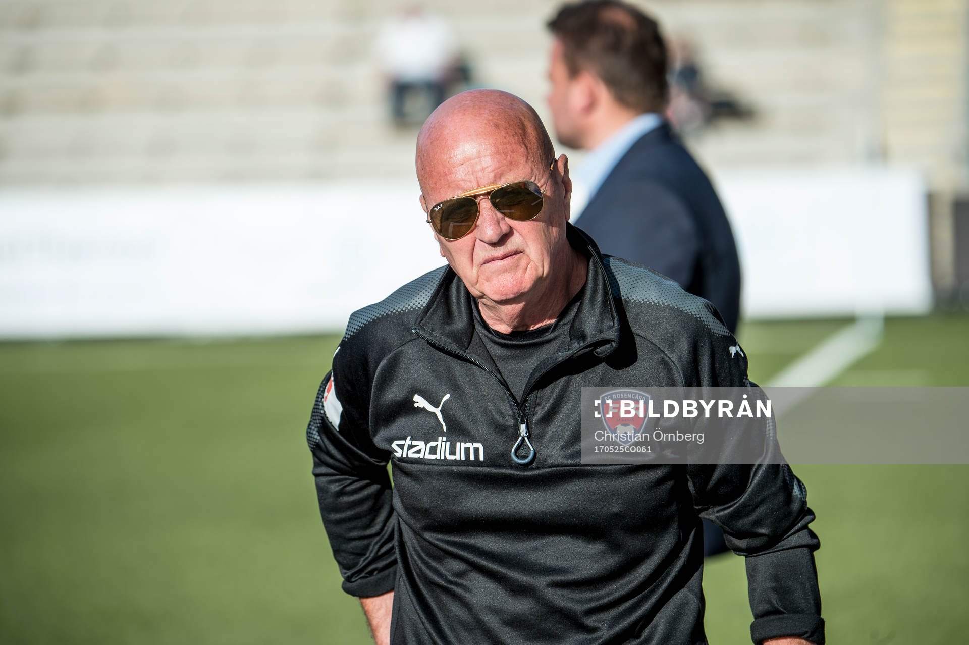 Rosengårds fotbollsansvarige Erling Nilsson innan