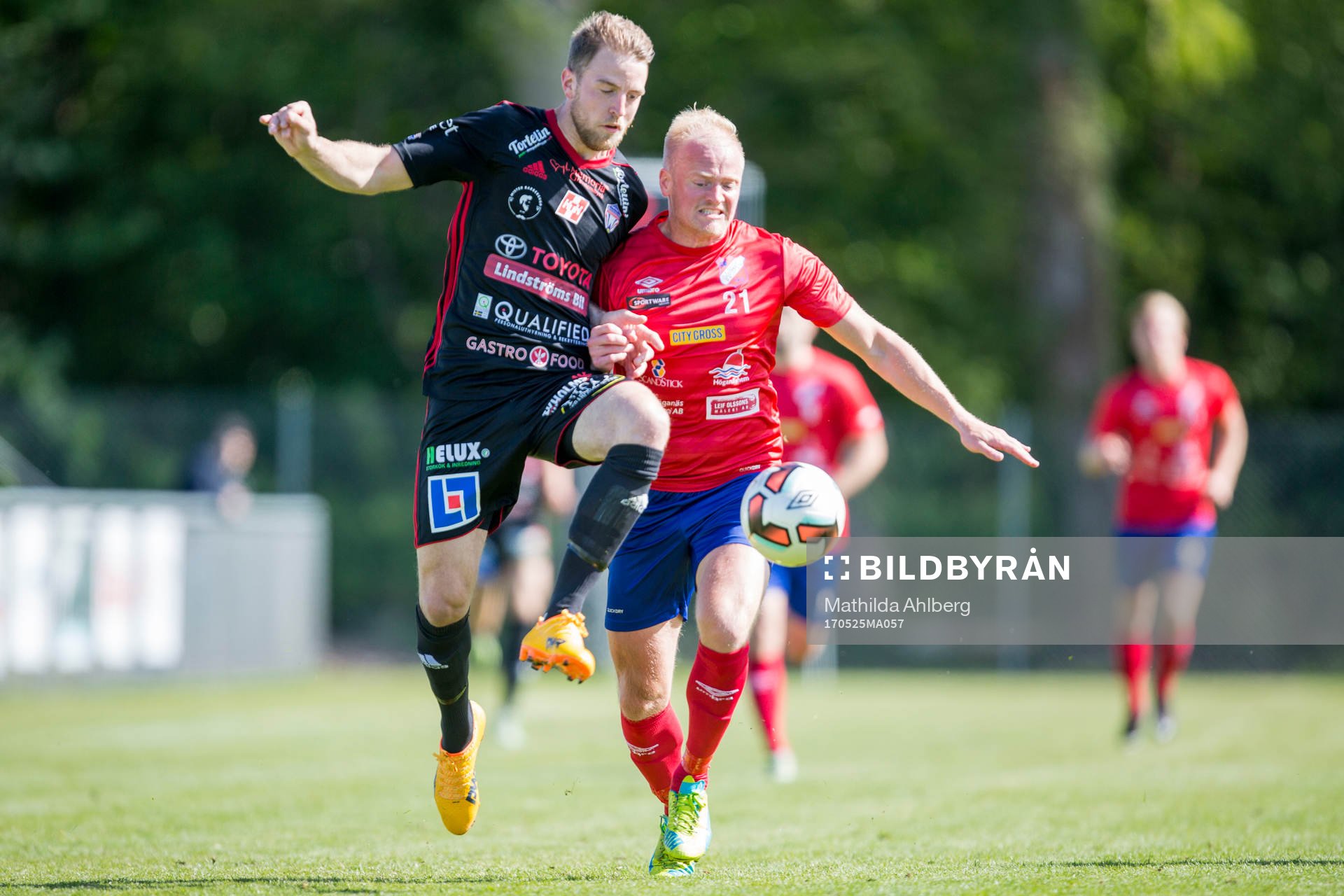 Höganäs Niklas Hermansson i duell