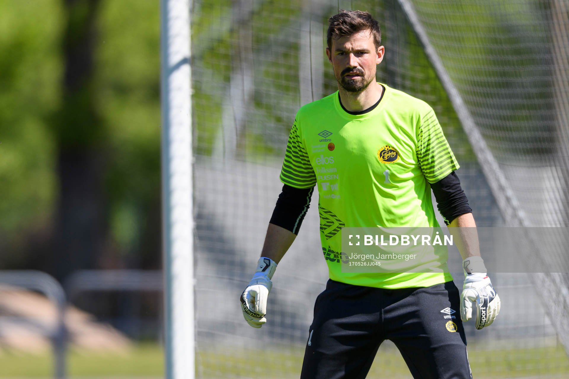 Elfsborgs målvakt Kevin Stuhr Ellegaard
