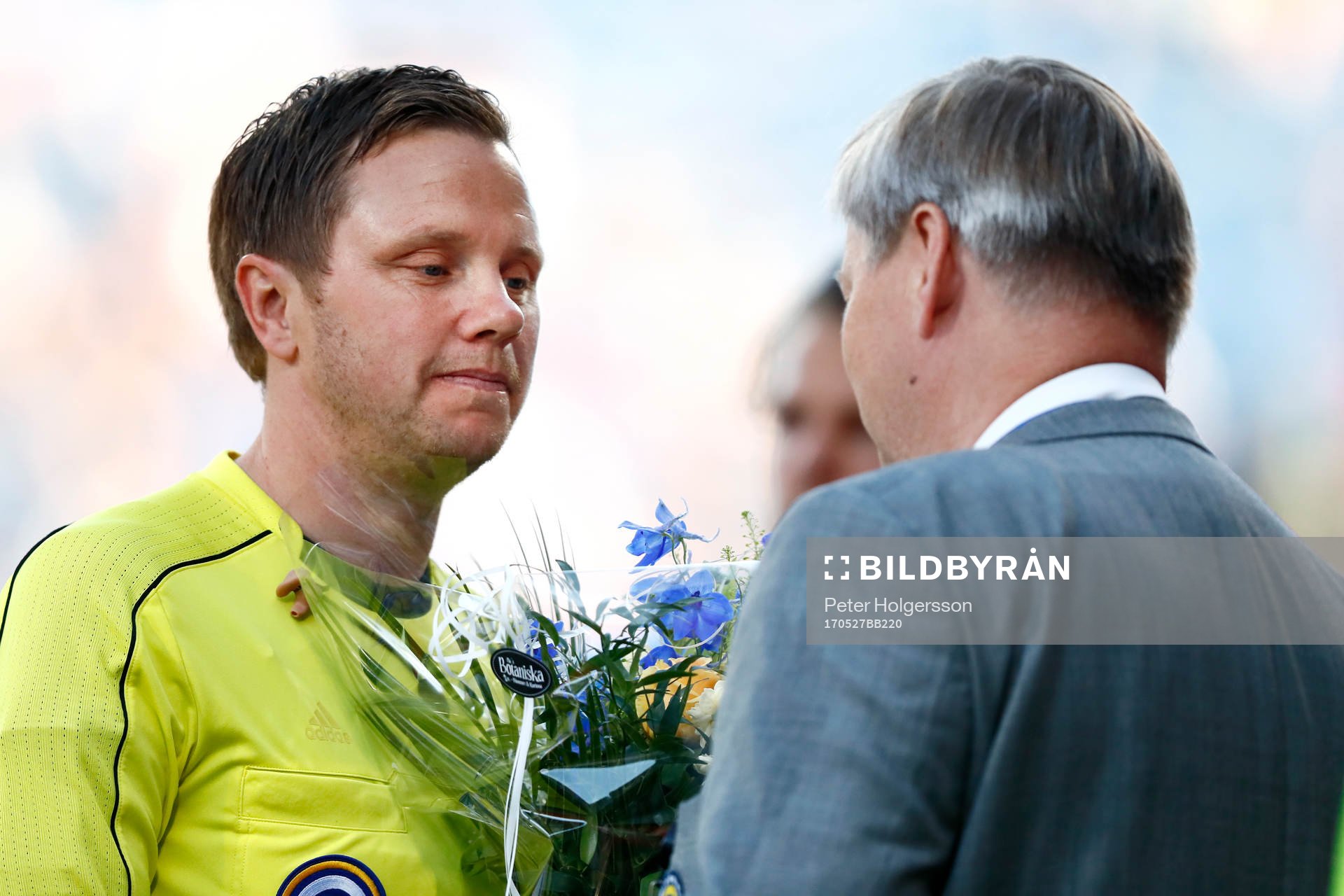Domare Markus Strömbergsson gör sin sista match och