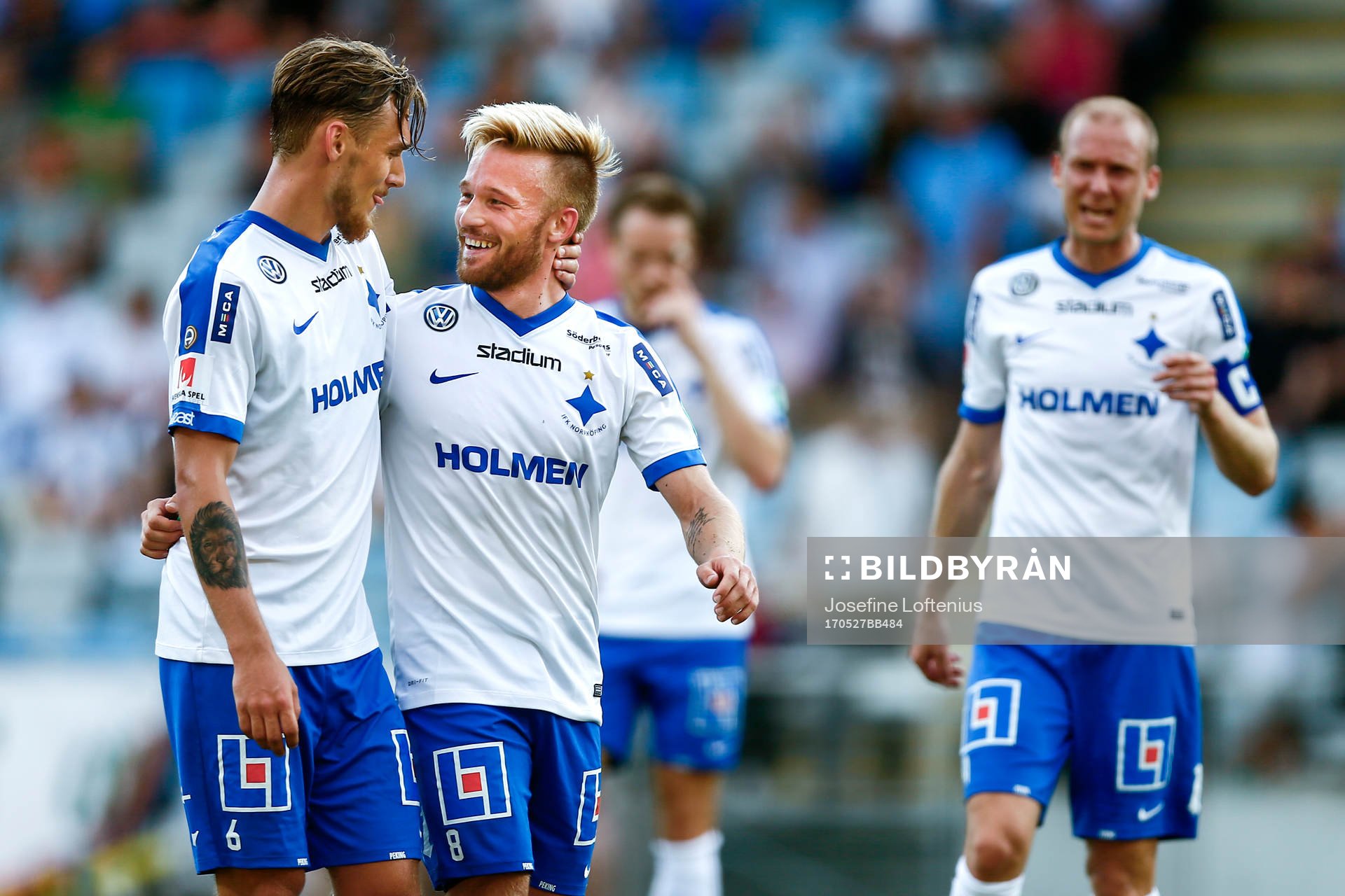 Norrköpings Linus Wahlqvist och Nicklas Bärkroth