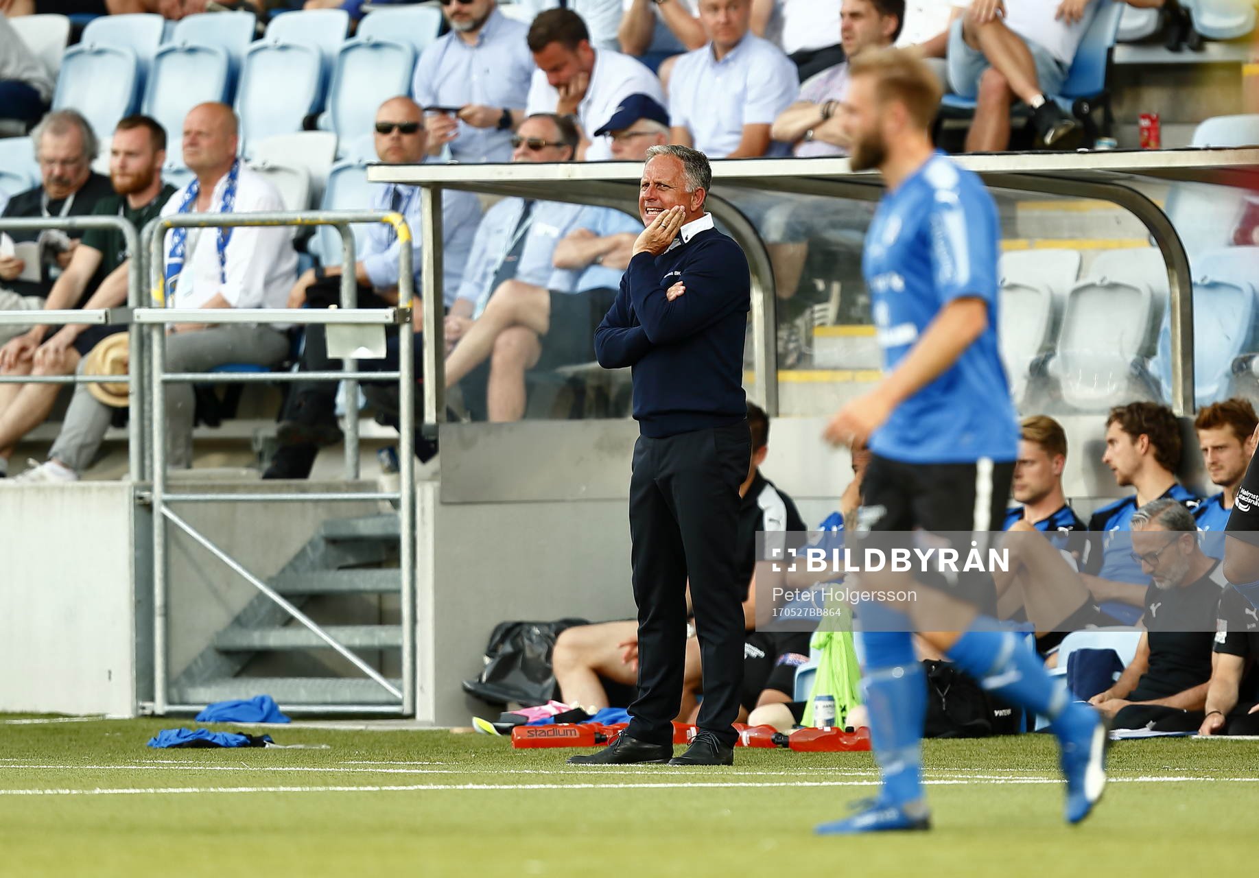 Halmstads tränare Jan Jönsson
