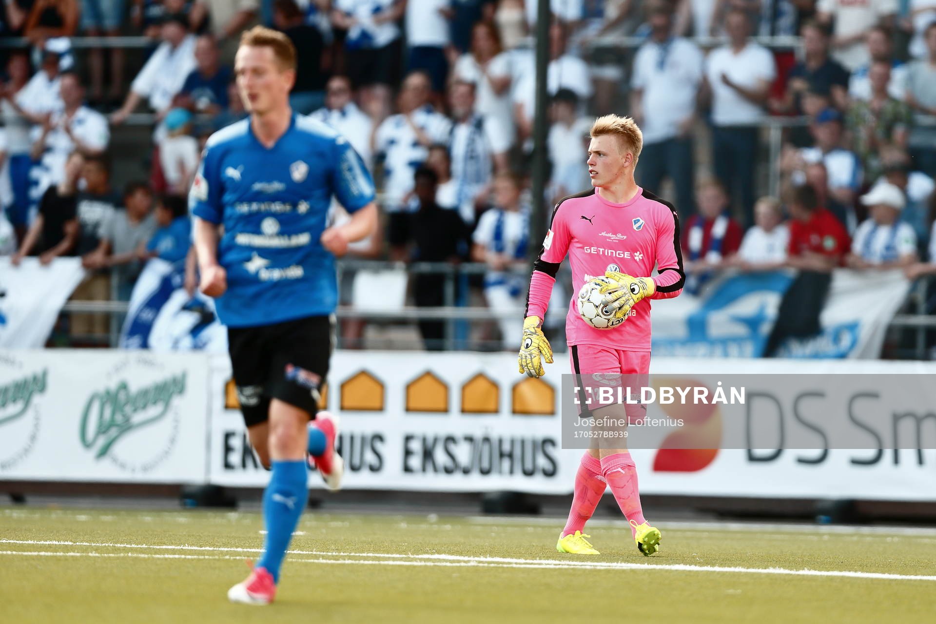Halmstads målvakt Isak Pettersson