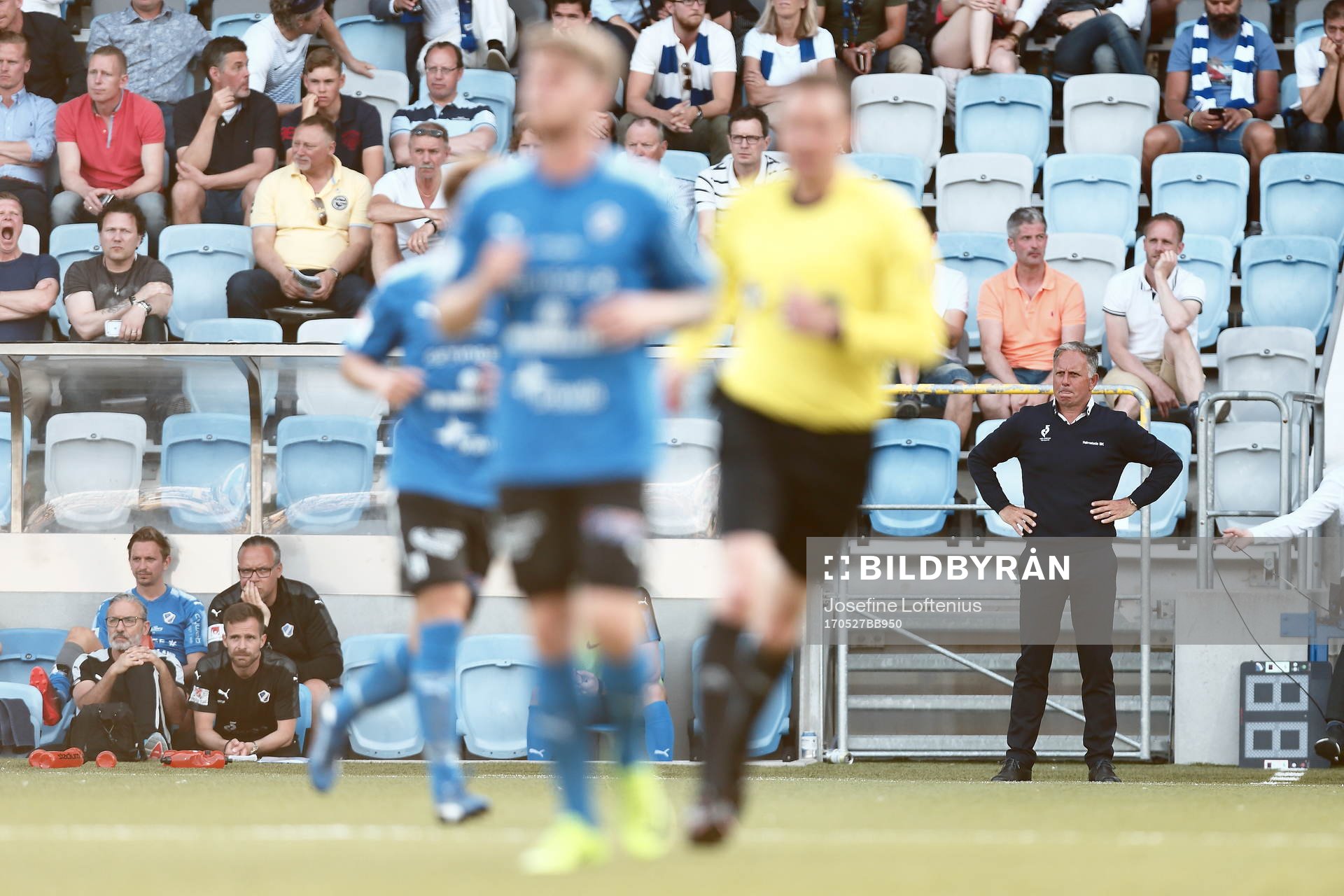 Halmstads tränare Jan Jönsson