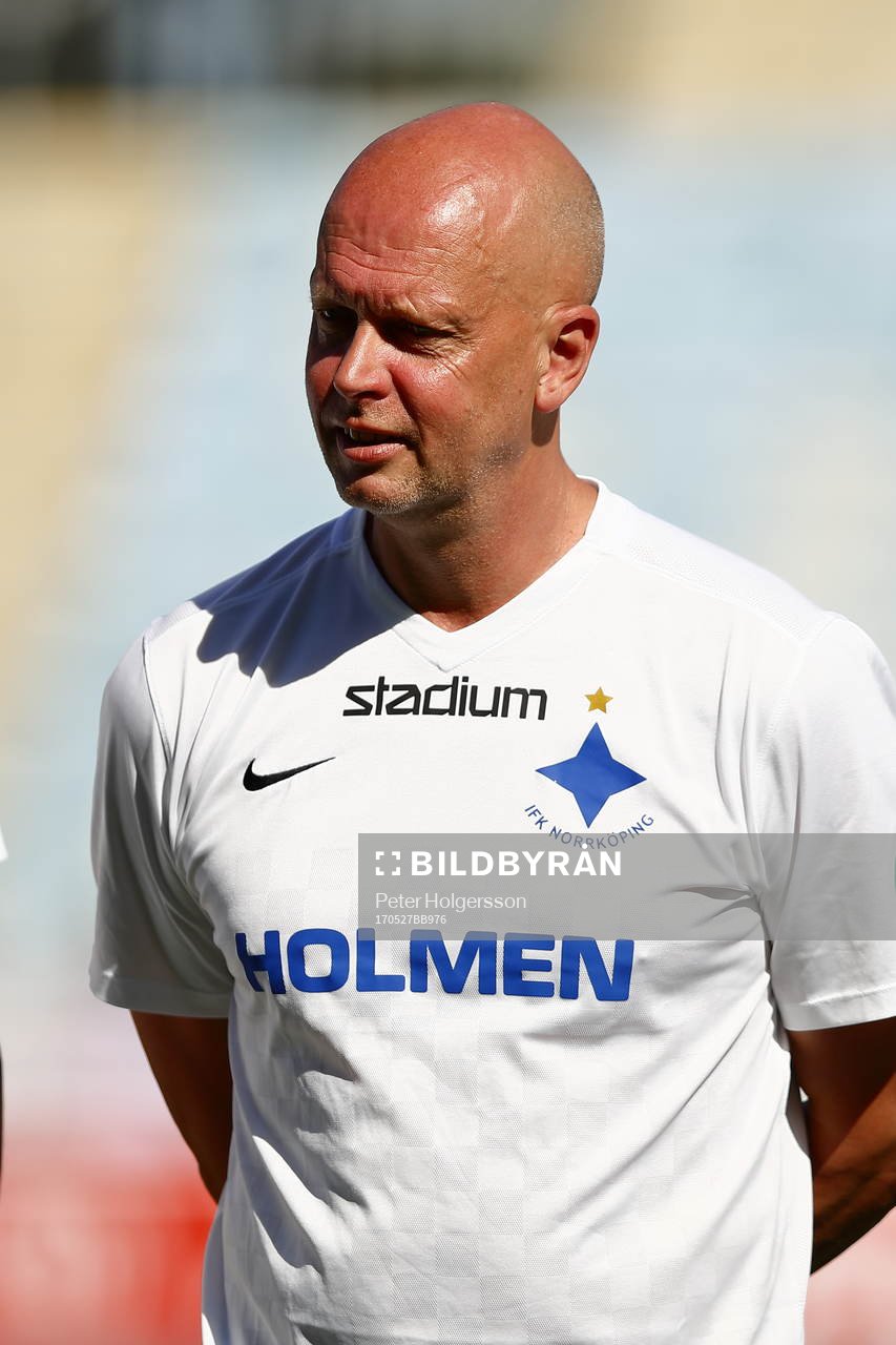 Jubileumsmatchen i fotboll mellan veteraner i Norrköping