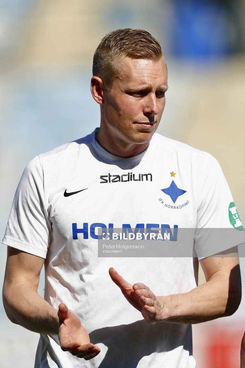 Jubileumsmatchen i fotboll mellan veteraner i Norrköping