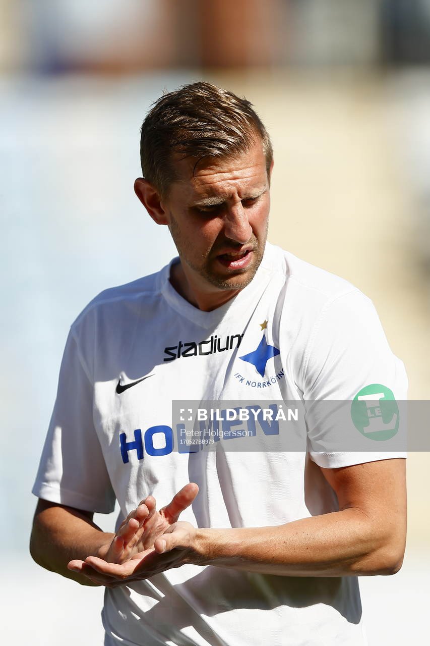 Jubileumsmatchen i fotboll mellan veteraner i Norrköping