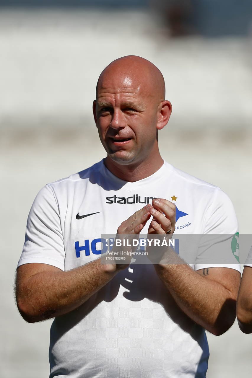Jubileumsmatchen i fotboll mellan veteraner i Norrköping
