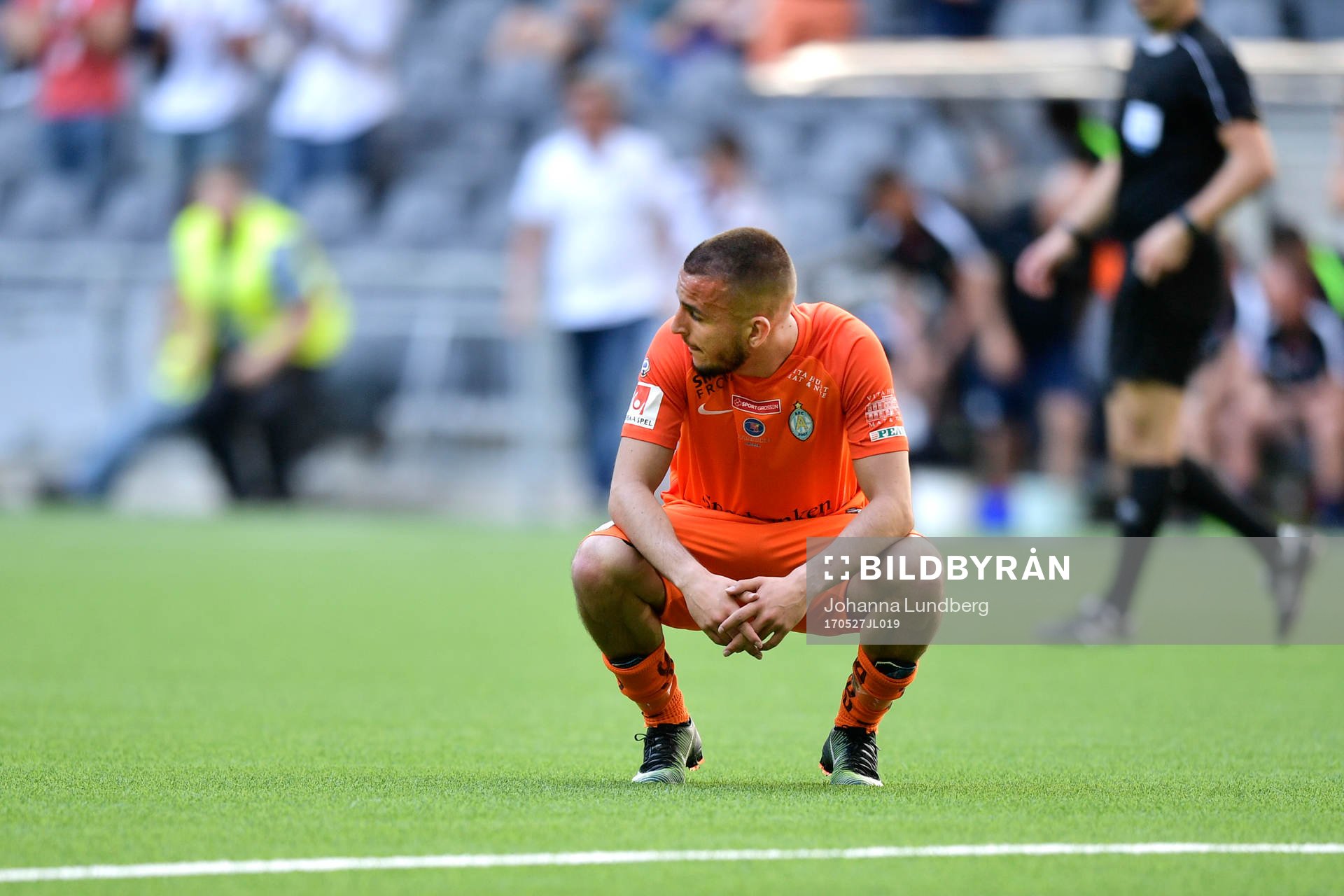 AFC Eskilstunas Rinor Nushi deppar