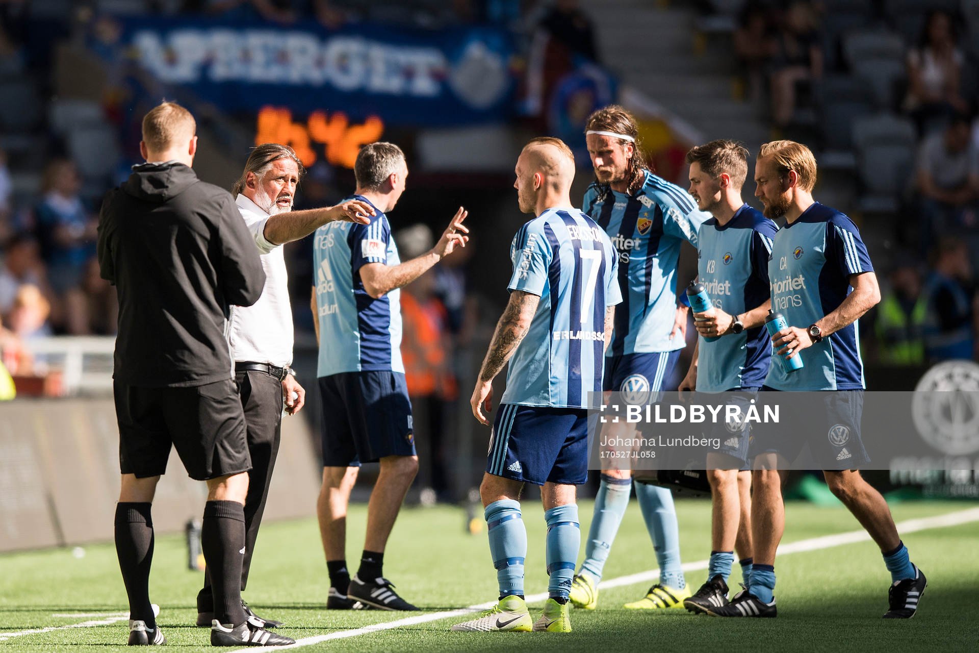 Djurgårdens tränare Özcan Melkemichel