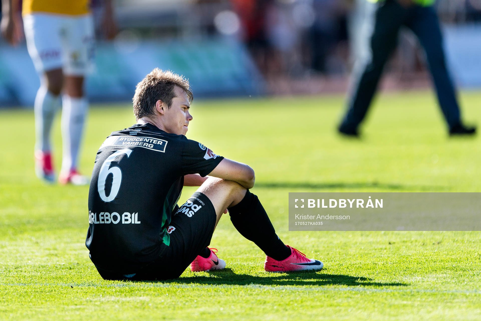 Varbergs Elias Andersson deppar