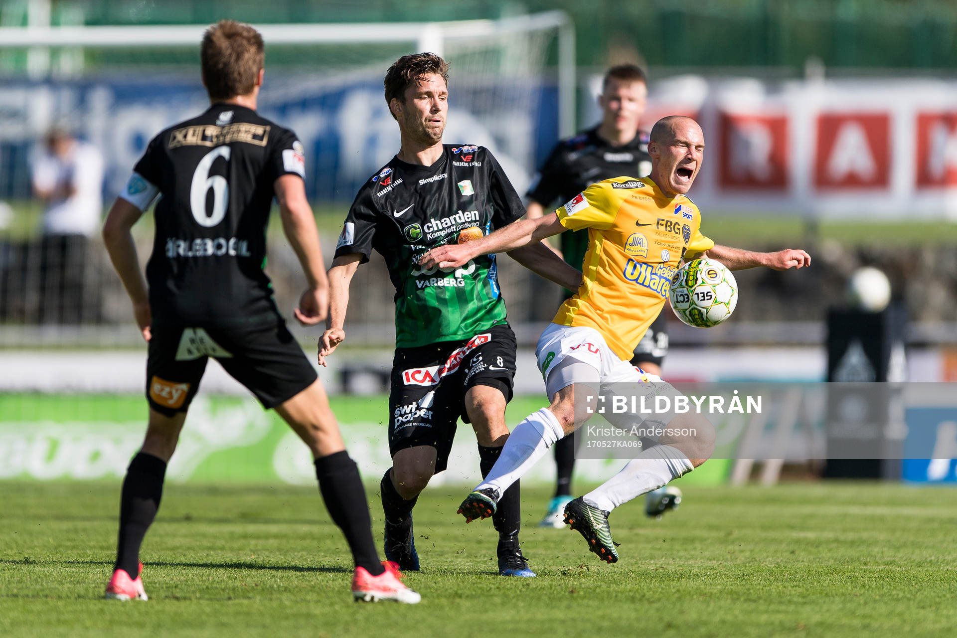 Varbergs Peter Nyström och Falkenbergs Christoffer Carlsson