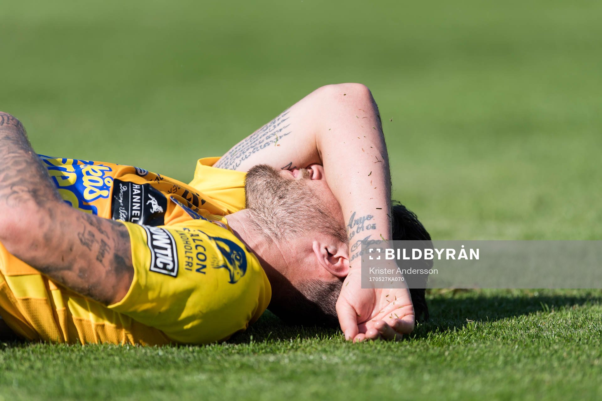 Falkenbergs Tibor Joza har ont