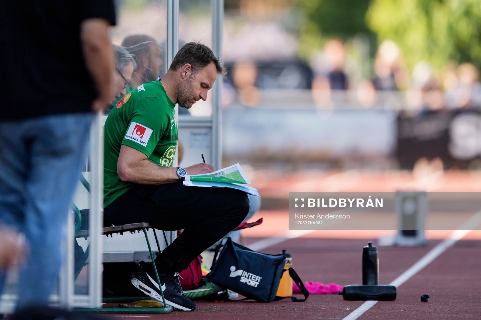 Varbergs assisterande tränare Torbjörn Arvidsson