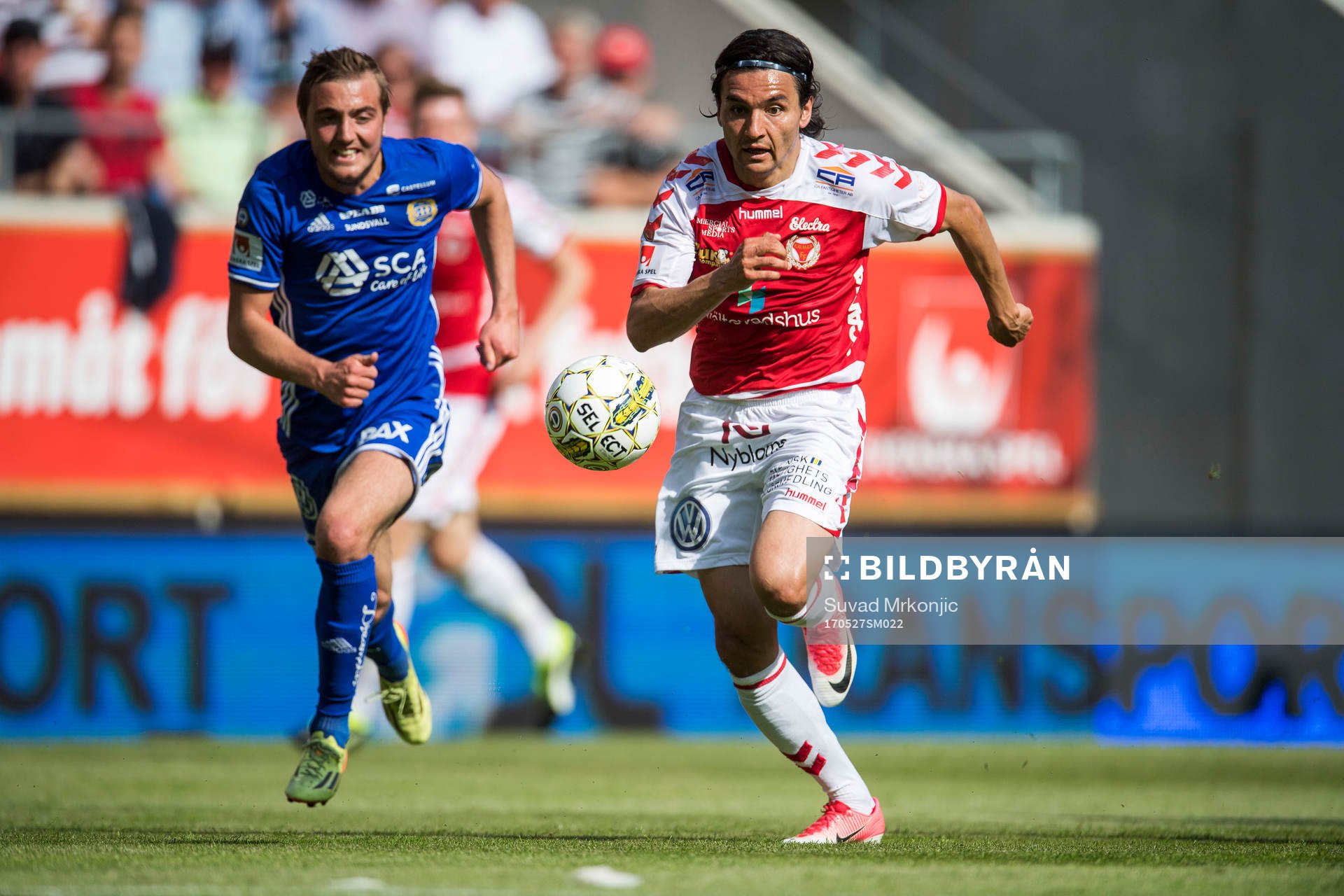 Kalmars Emin Nouri och Sundsvalls Kristinn Steindorsson