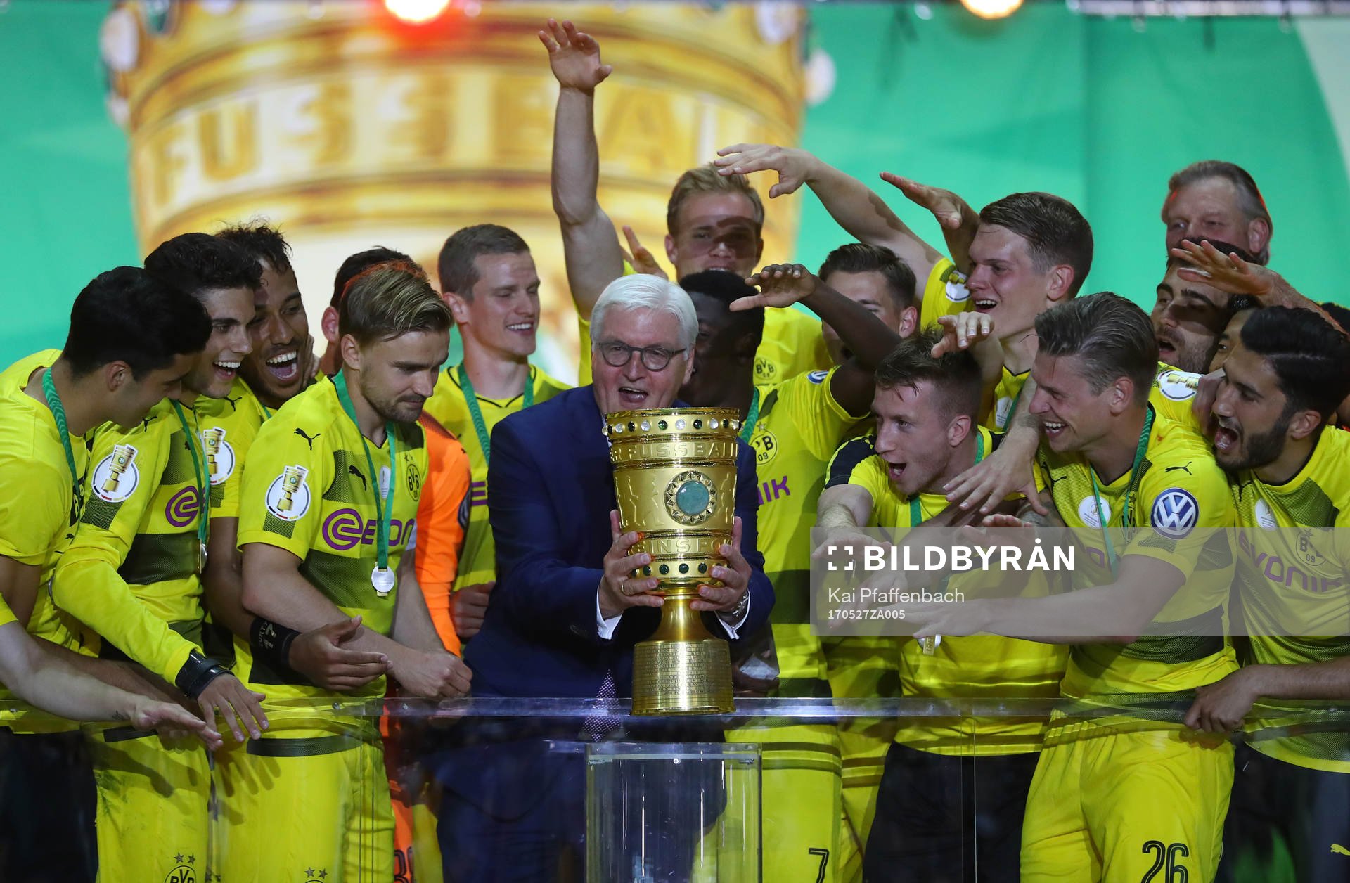 Fotboll, Tyska Cupen, Final, Eintracht Frankfurt - Borussia