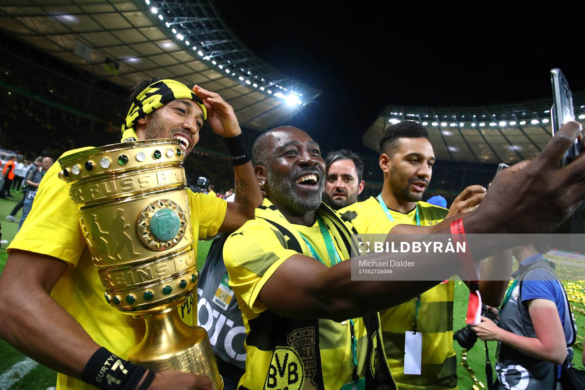 Fotboll, Tyska Cupen, Final, Eintracht Frankfurt - Borussia