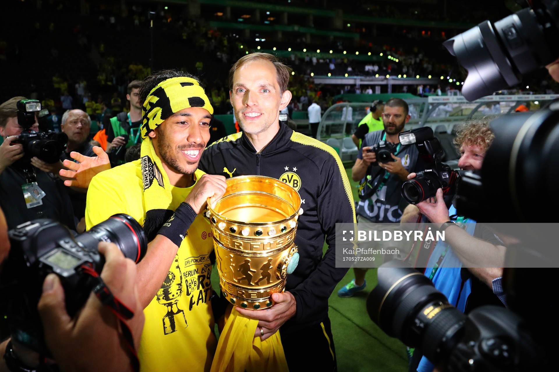 Fotboll, Tyska Cupen, Final, Eintracht Frankfurt - Borussia