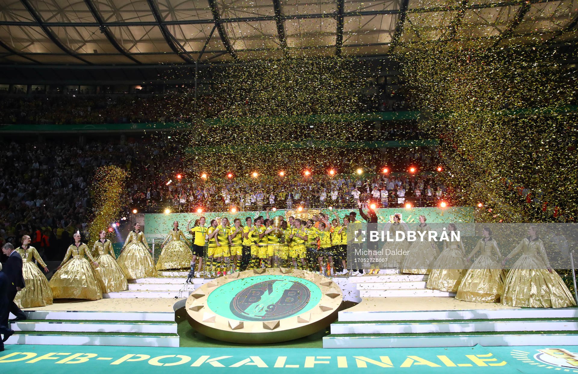 Fotboll, Tyska Cupen, Final, Eintracht Frankfurt - Borussia
