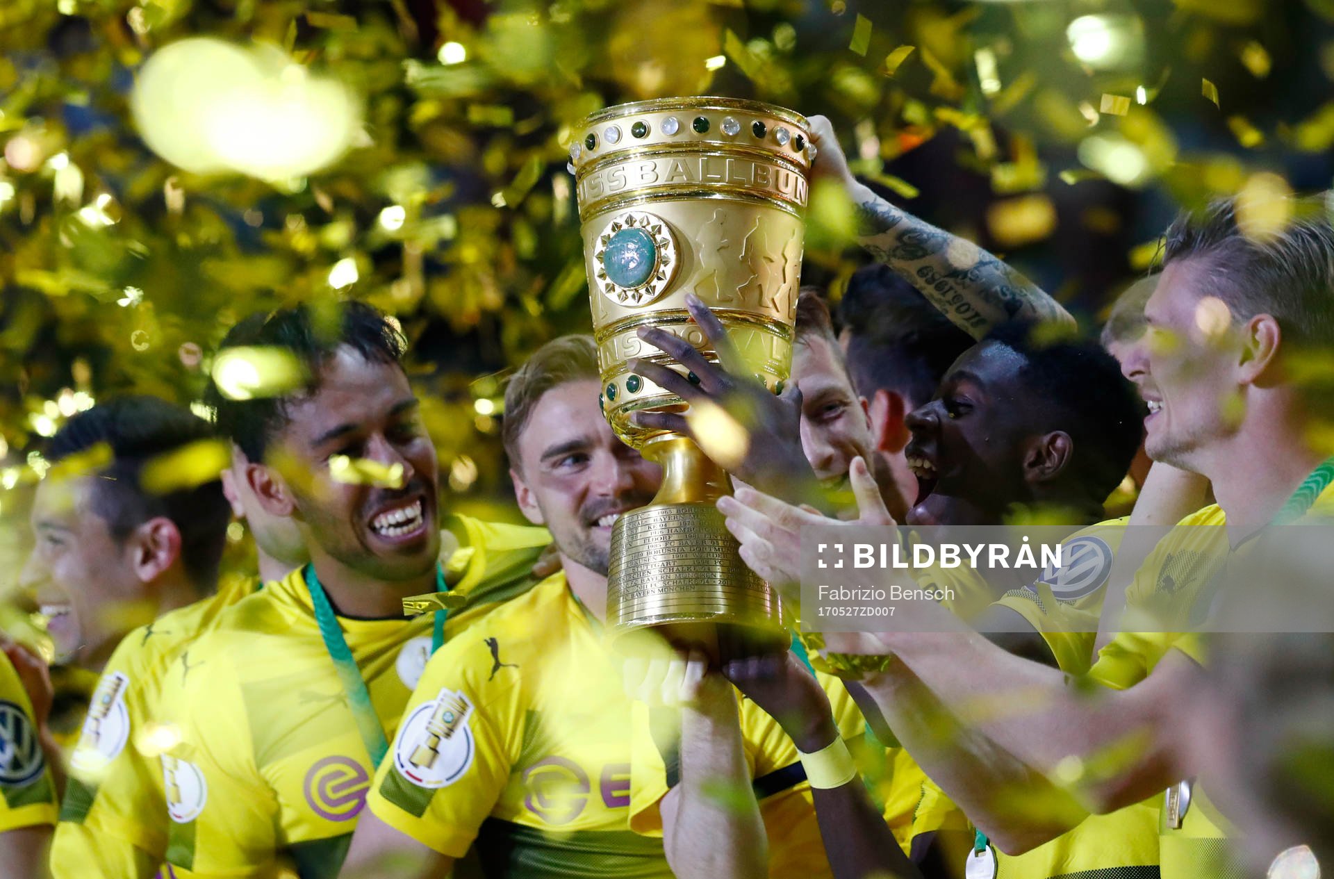 Fotboll, Tyska Cupen, Final, Eintracht Frankfurt - Borussia