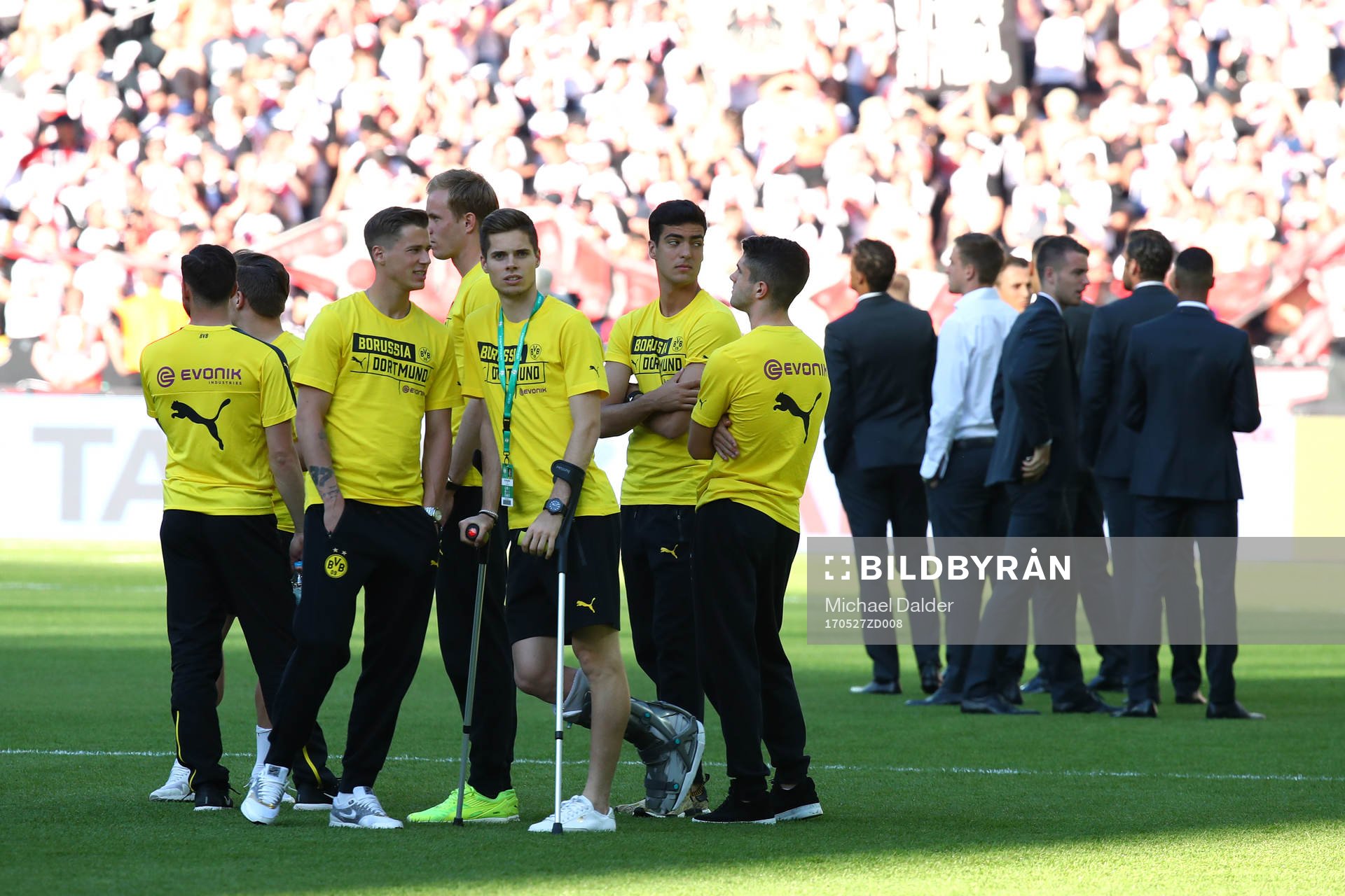 Fotboll, Tyska Cupen, Final, Eintracht Frankfurt - Borussia