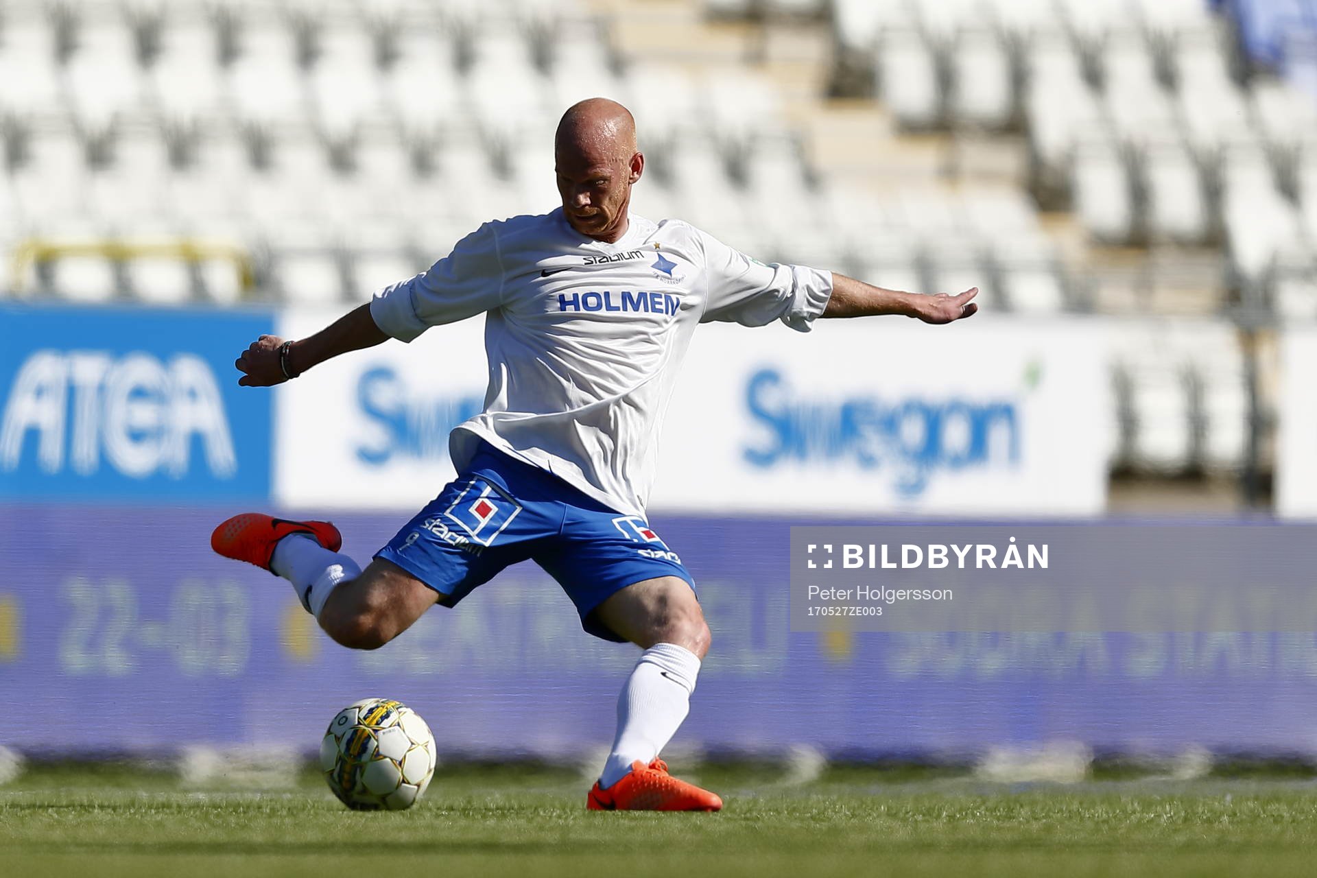 Jubileumsmatchen i fotboll mellan veteraner i Norrköping