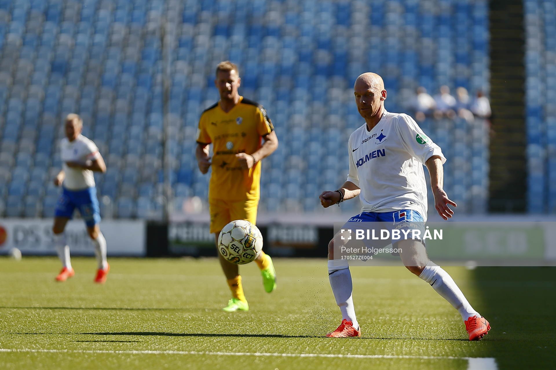 Jubileumsmatchen i fotboll mellan veteraner i Norrköping