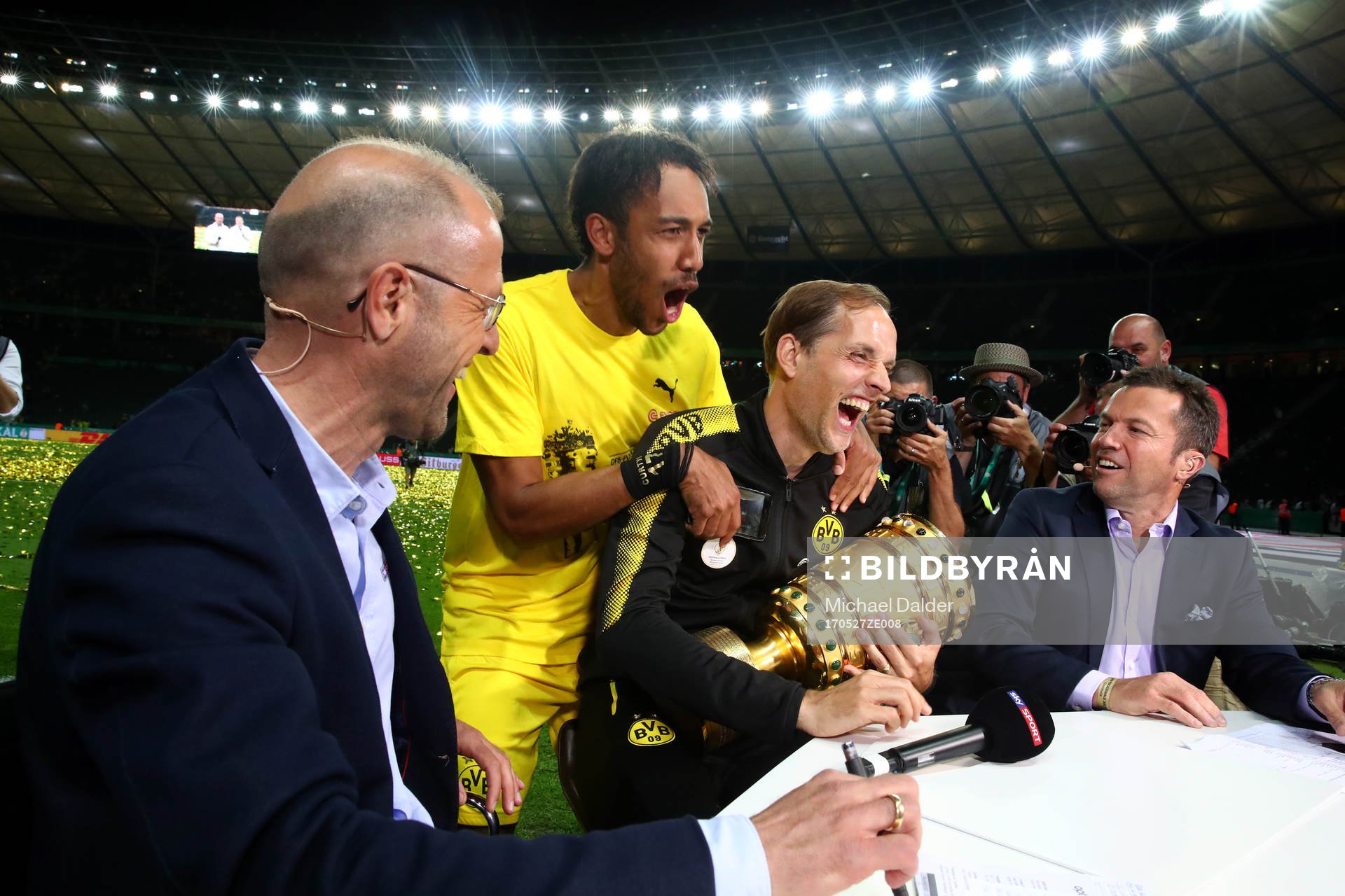 Fotboll, Tyska Cupen, Final, Eintracht Frankfurt - Borussia