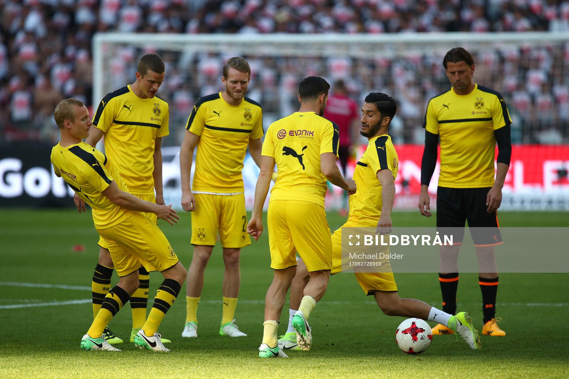 Fotboll, Tyska Cupen, Final, Eintracht Frankfurt - Borussia