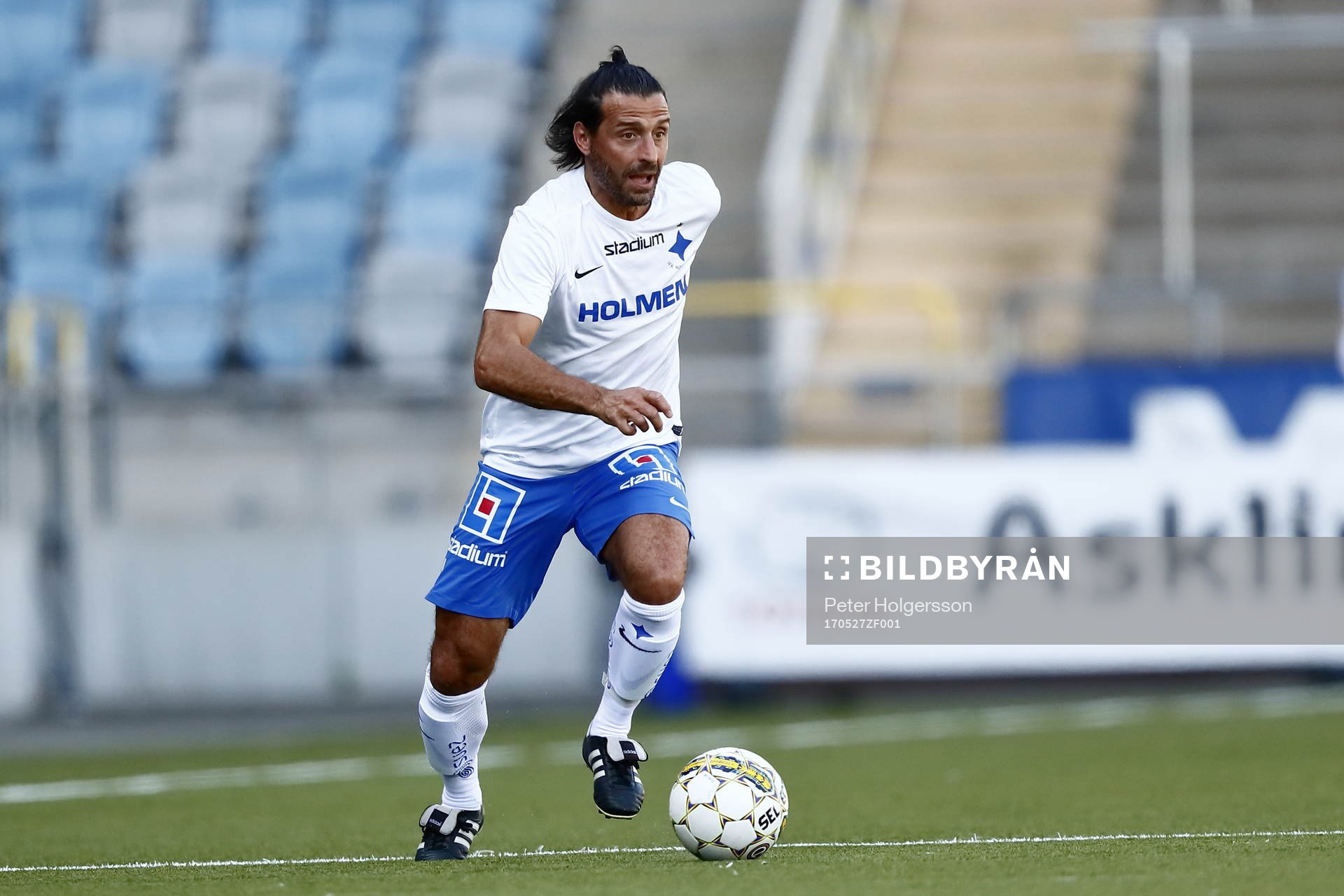 Jubileumsmatchen i fotboll mellan veteraner i Norrköping