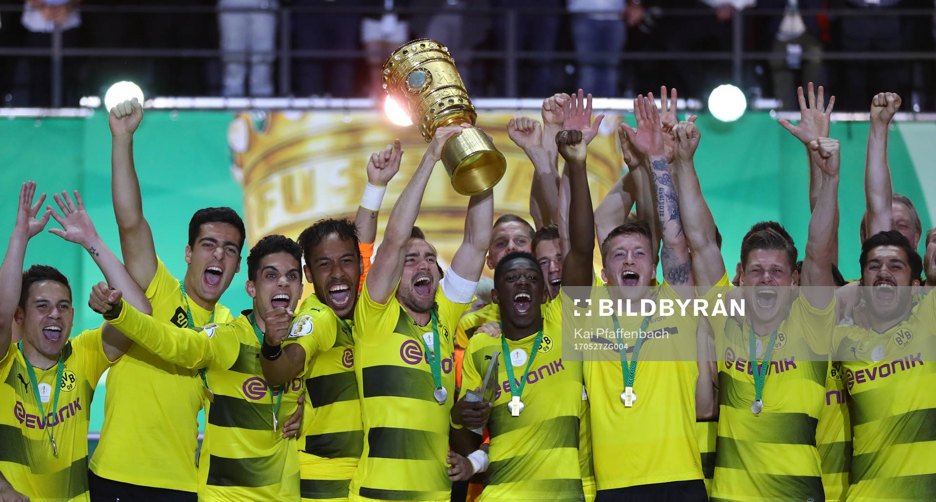 Fotboll, Tyska Cupen, Final, Eintracht Frankfurt - Borussia