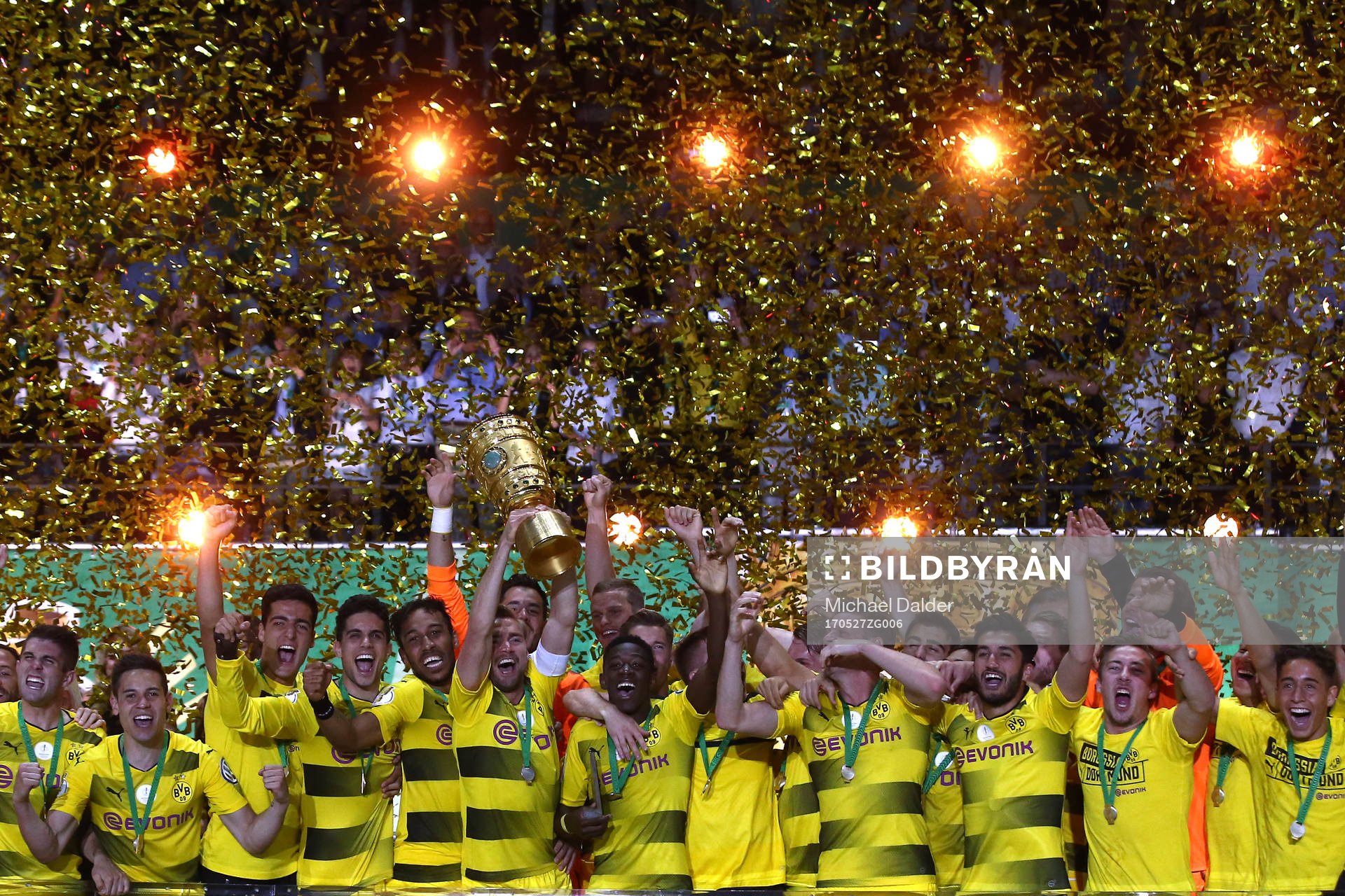 Fotboll, Tyska Cupen, Final, Eintracht Frankfurt - Borussia