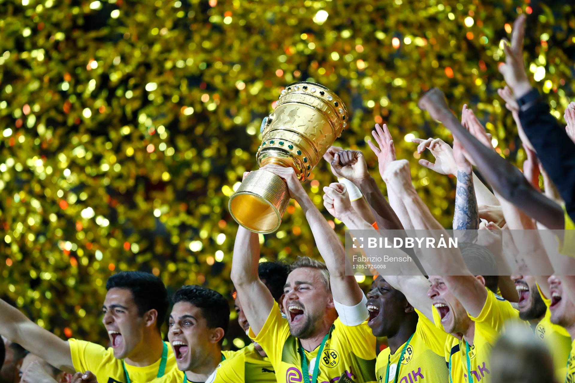 Fotboll, Tyska Cupen, Final, Eintracht Frankfurt - Borussia