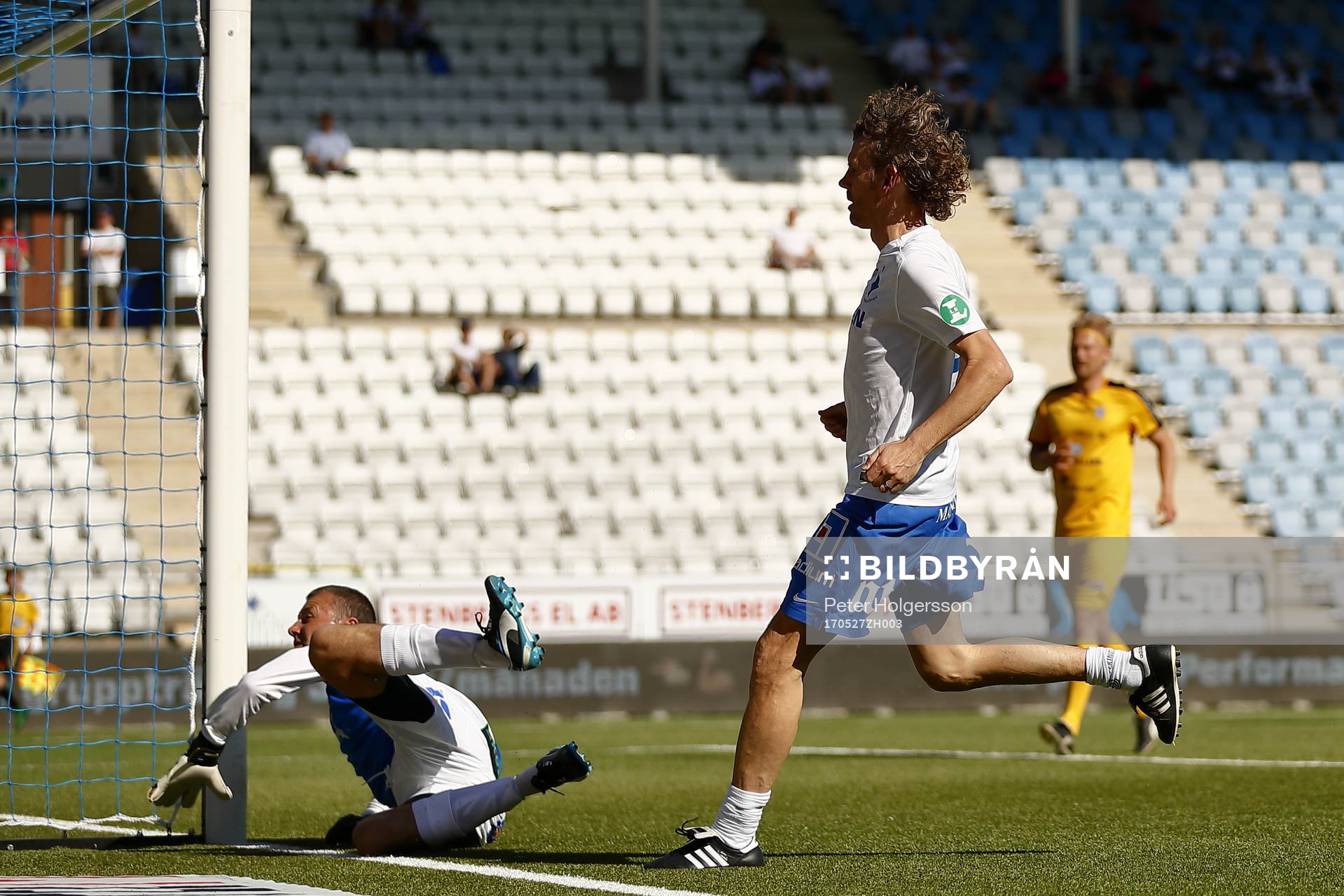Jubileumsmatchen i fotboll mellan veteraner i Norrköping
